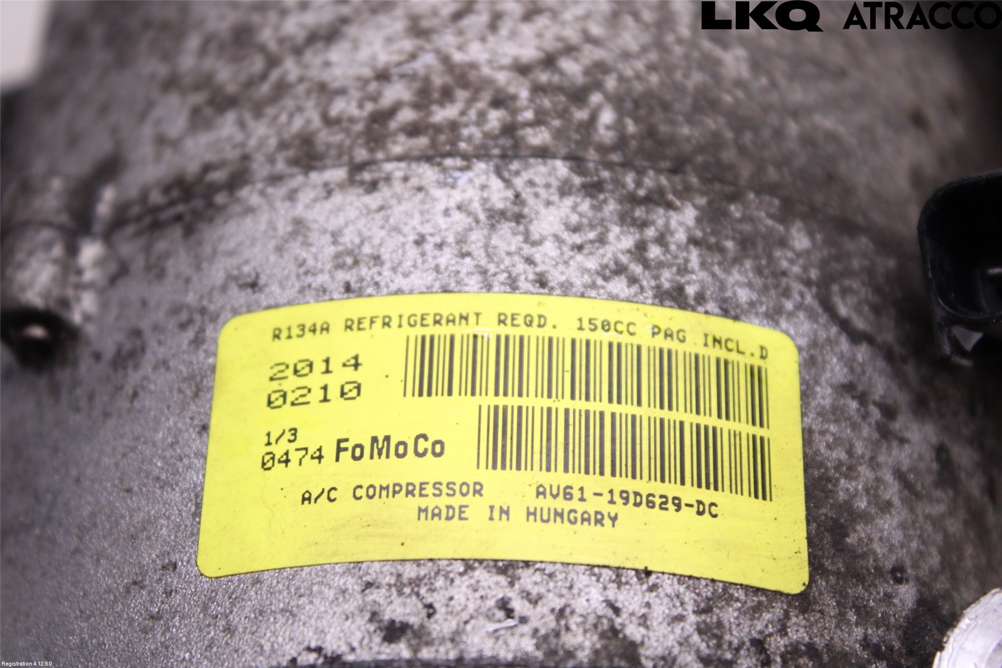 Ford MONDEO 07-15 Varme Ac Kompressor