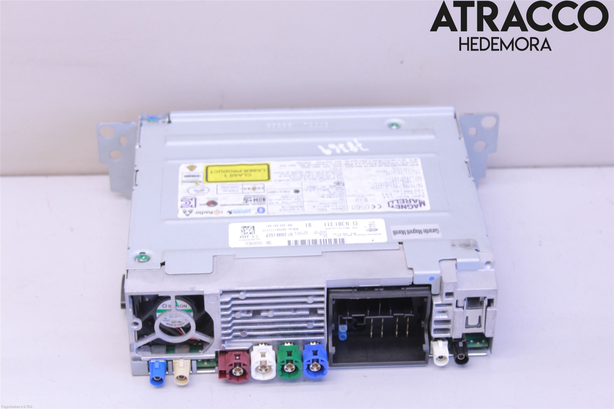 BMW 1 F20/F21 11-19 Stereo Radio Med Cd