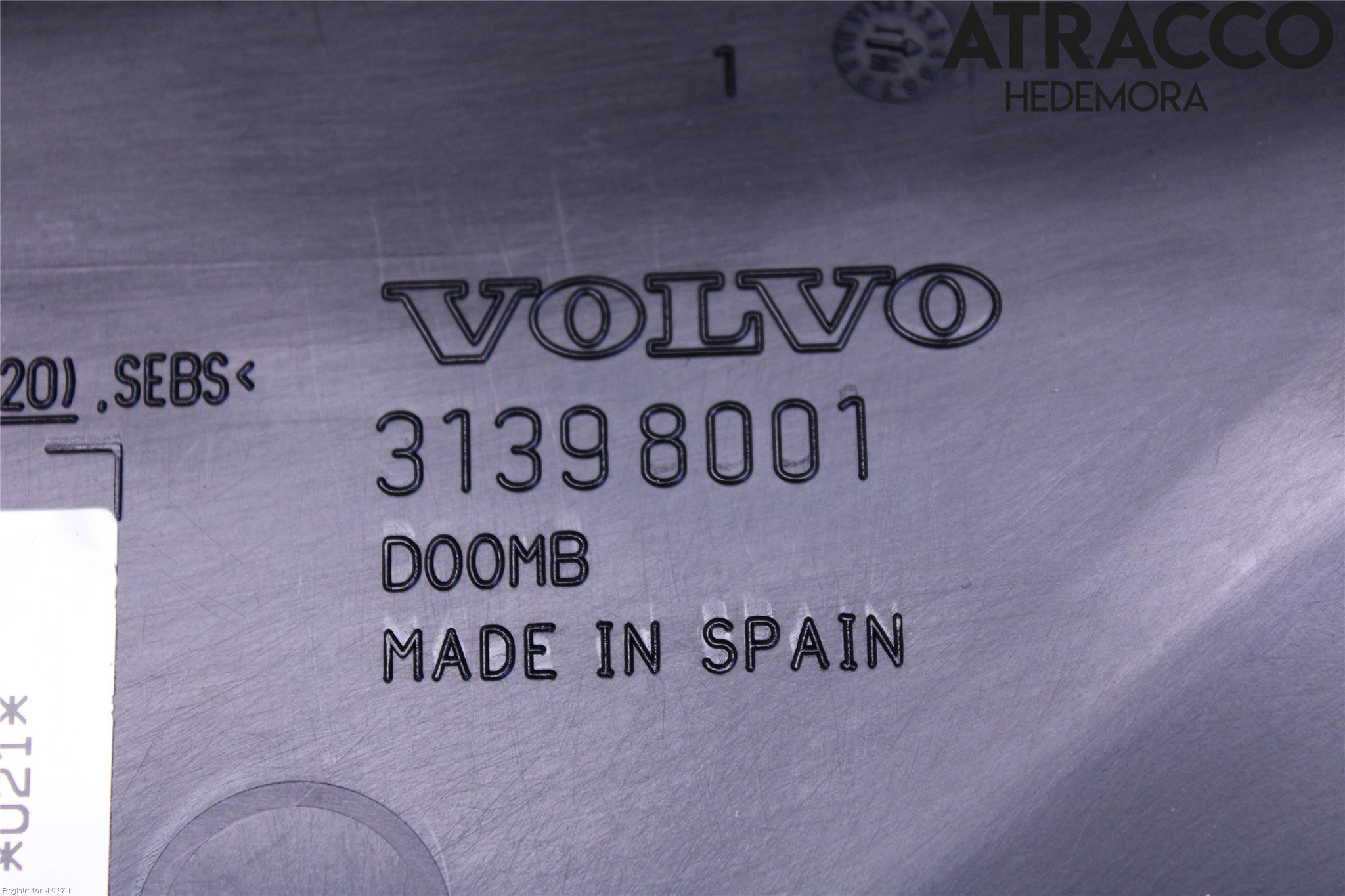 Volvo V90 17->> Sikringsboks - Elsentral Lokk