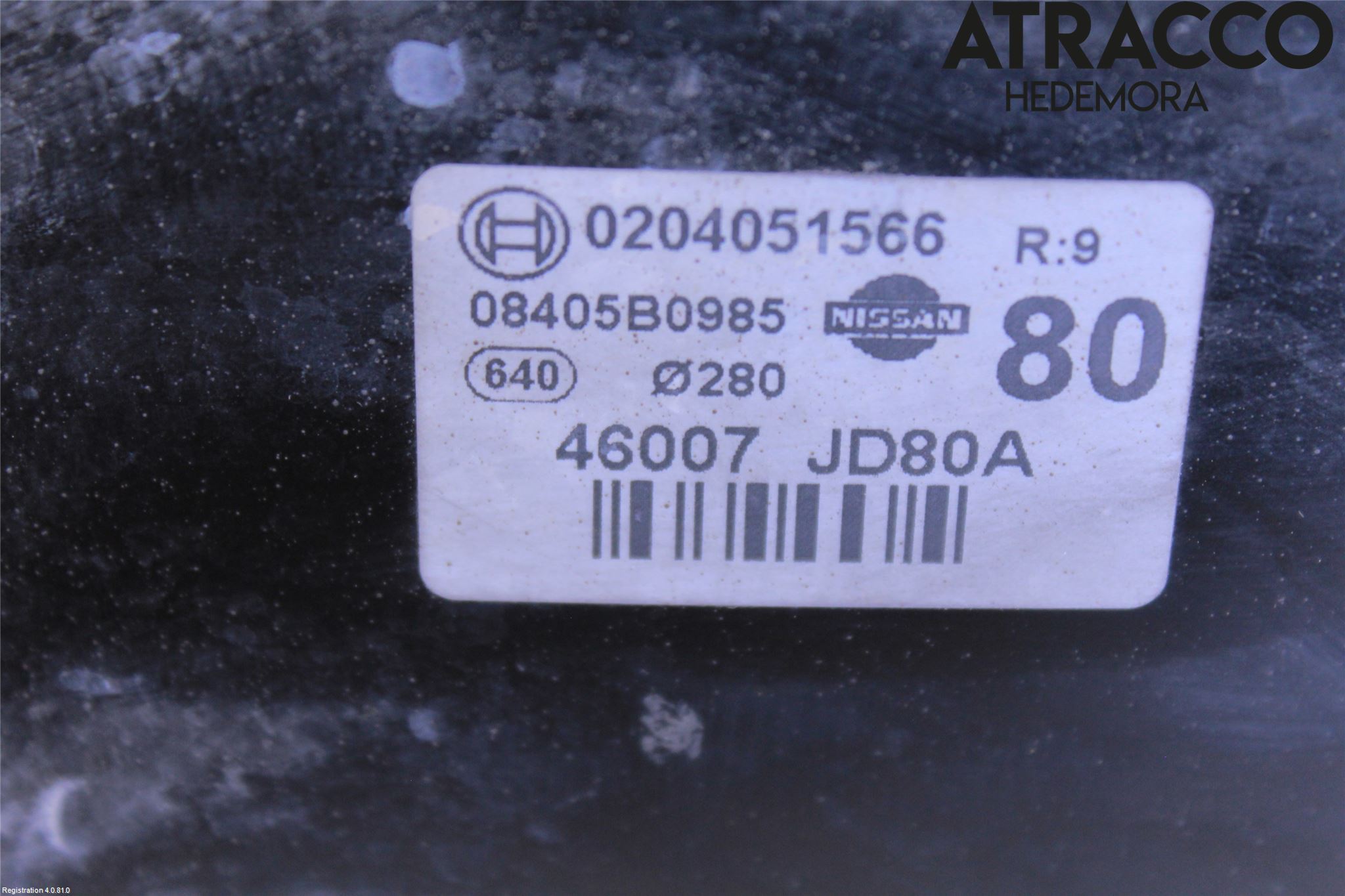 Nissan QASHQAI 10-14 Bremseservo