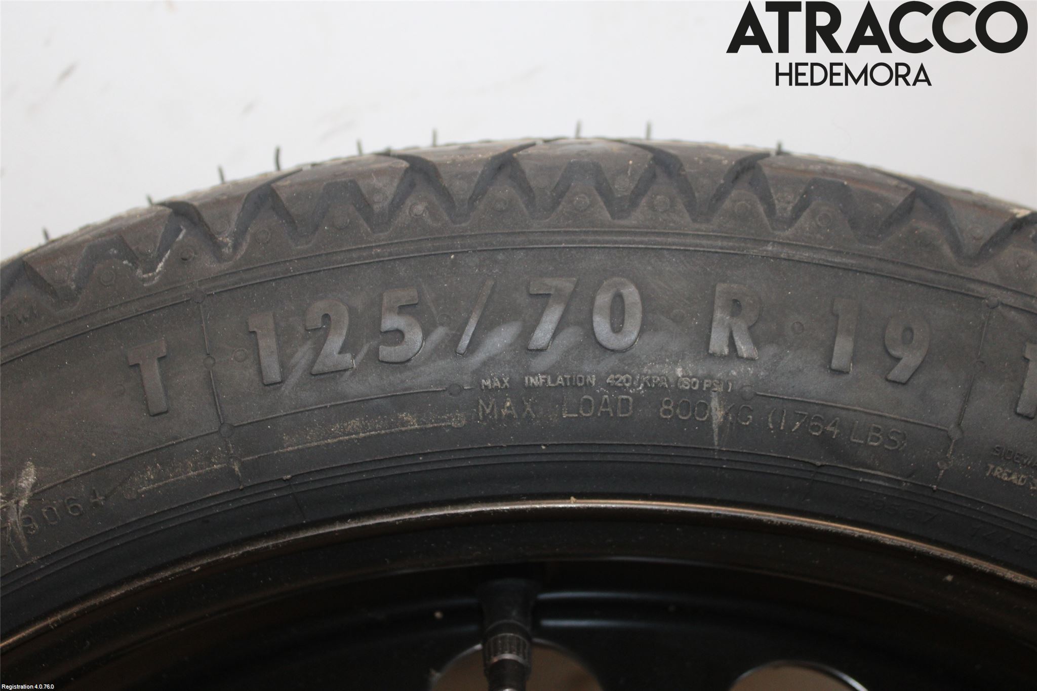 Audi A4/S4 08-11 Hjul Reservehjul Minitype