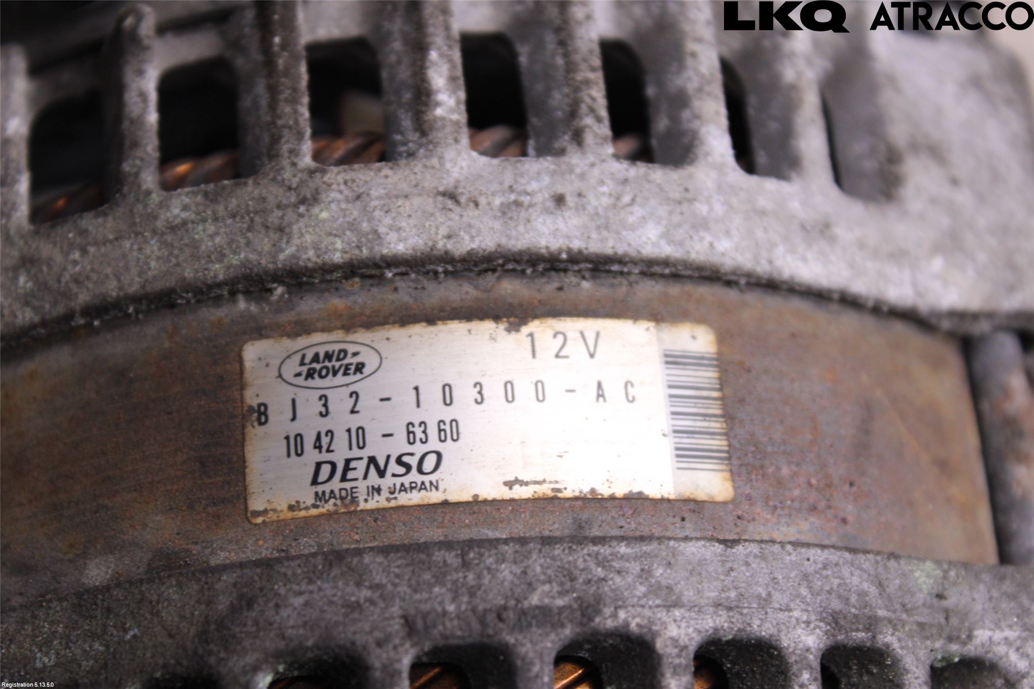 Landrover LAND ROVER RANGE ROVER EVOQUE (L538) 11-18 Dynamo