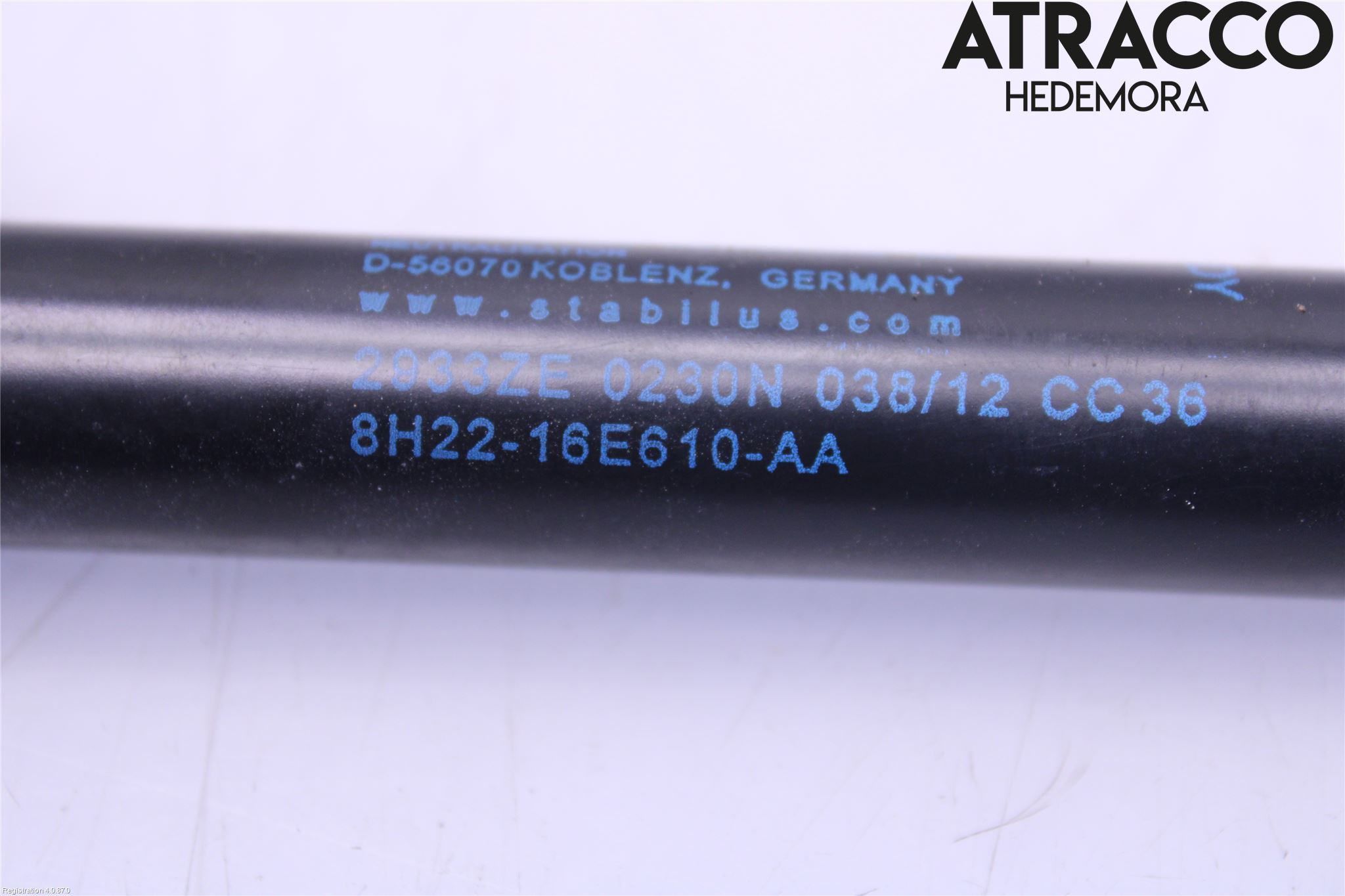 Landrover RANGE ROVER SPORT (L320) 10-13 Panser Demper-Gassfjær