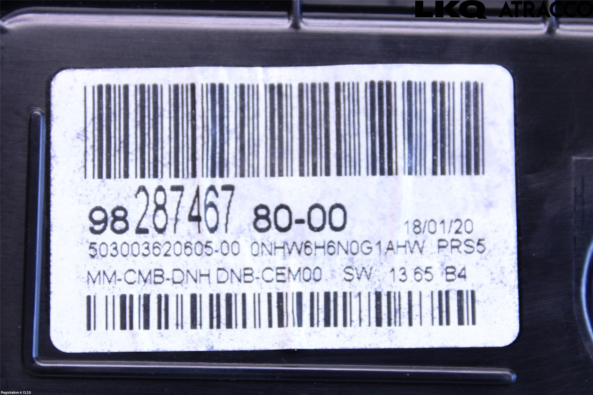 Peugeot 508 19- Instr Kombinert