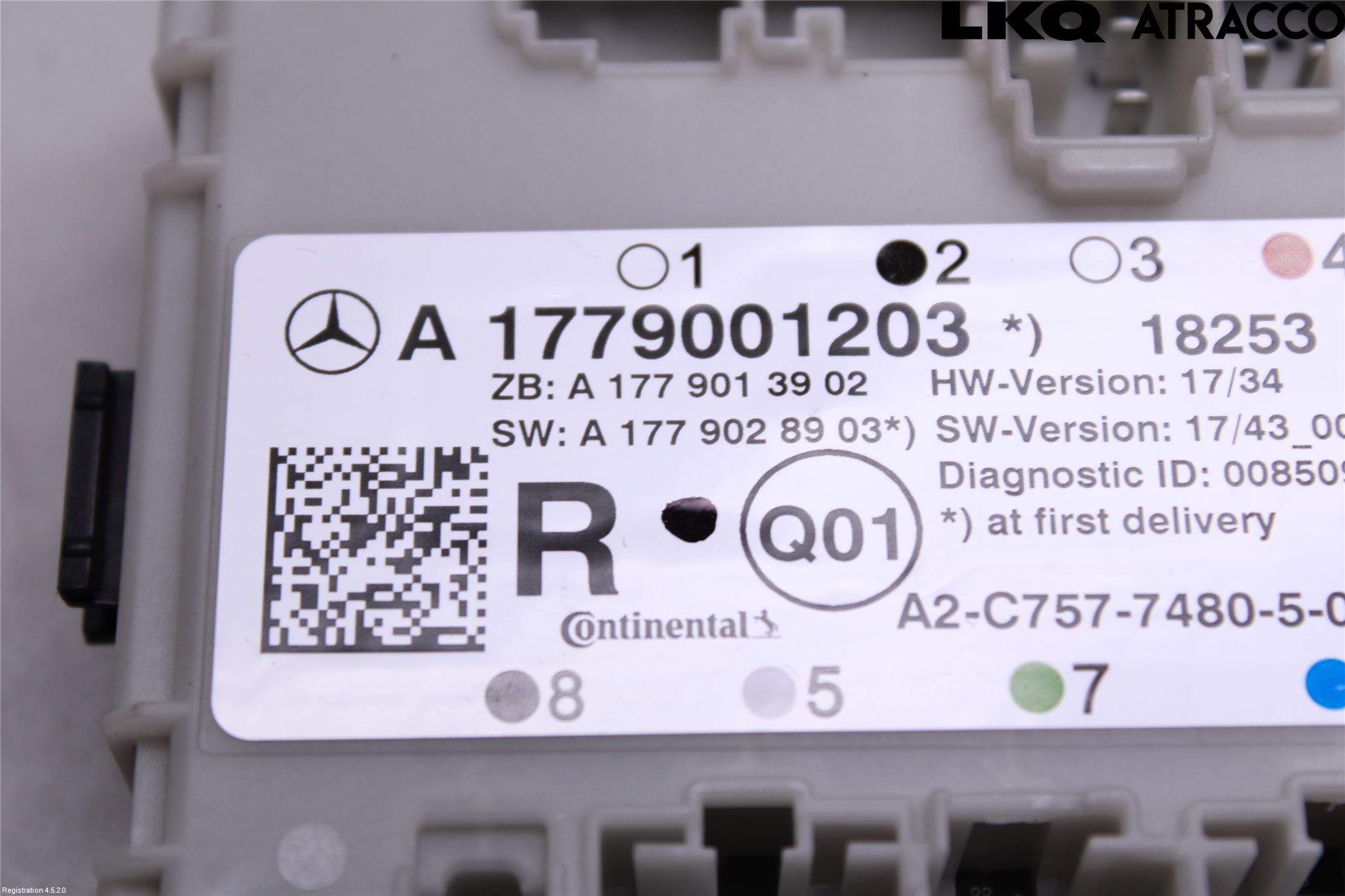 Mercedes-Benz MB A-KLASS (W177) 18- Styreenhet Dør