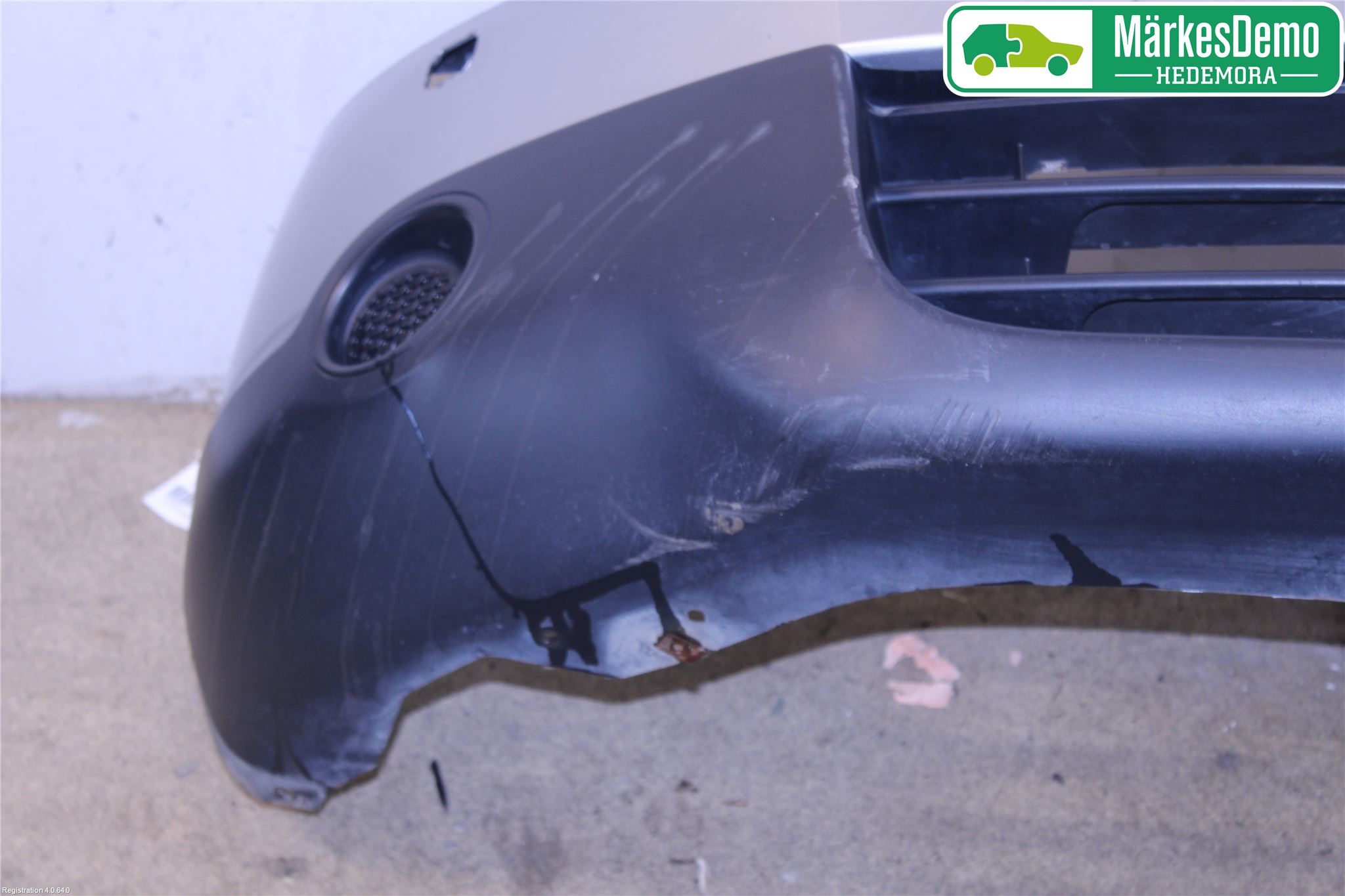 Nissan QASHQAI   07-10 Støtfanger Foran Plastdeksel