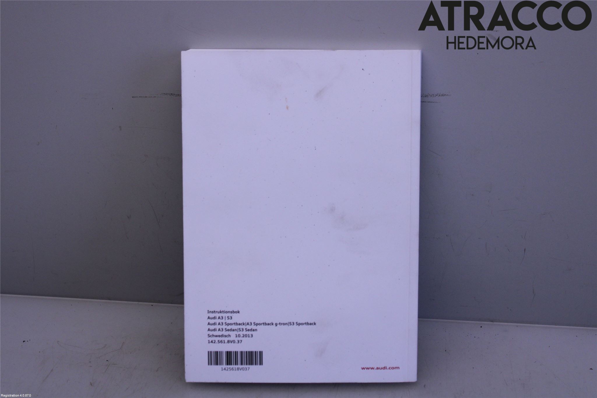 Audi A3/S3 8V 13-20 Instruksjonsbok