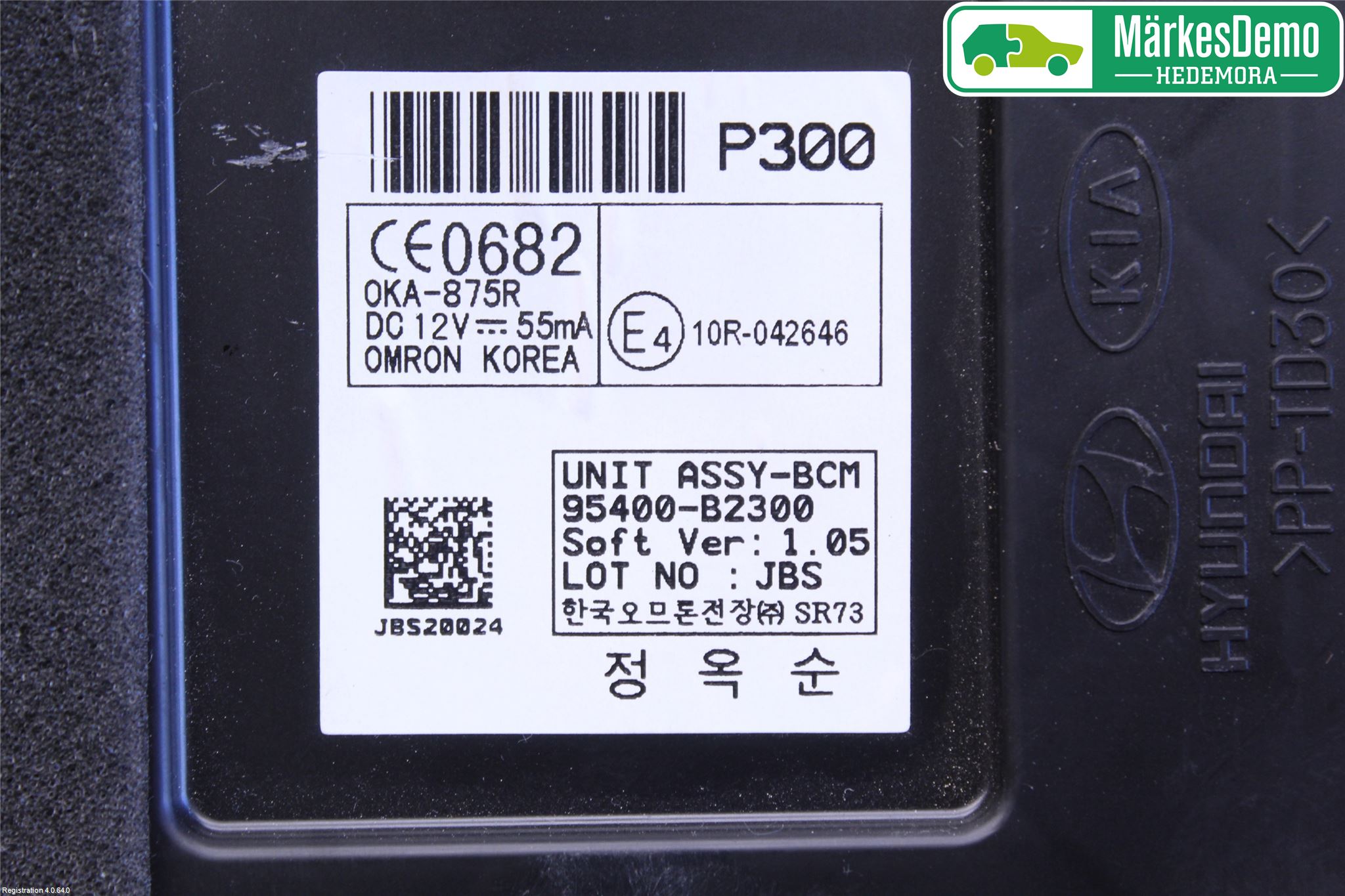 Kia SOUL 09- Styreenhet Parkering