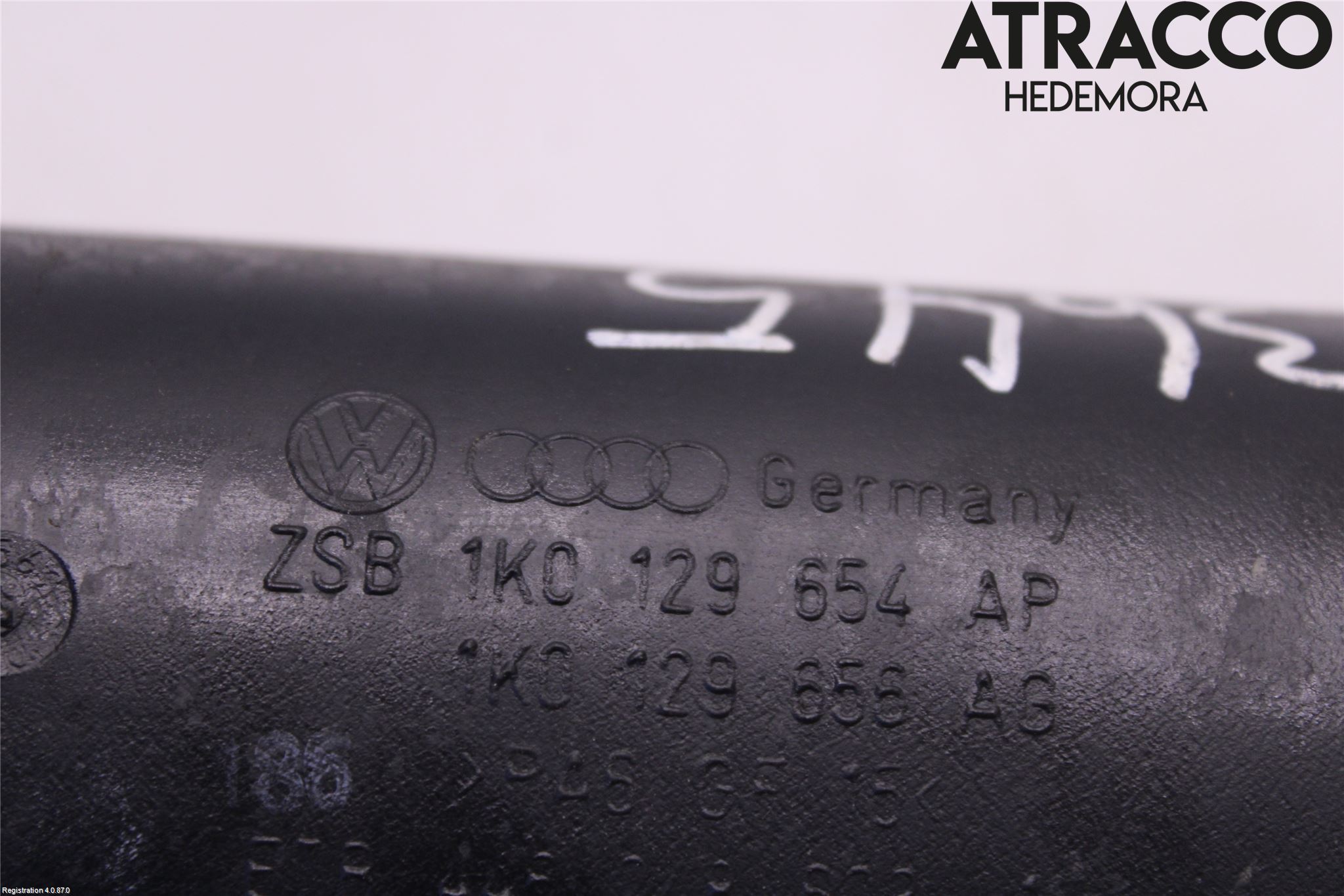 Volkswagen VW TIGUAN 07-16 Inns Gummibelg - Slange