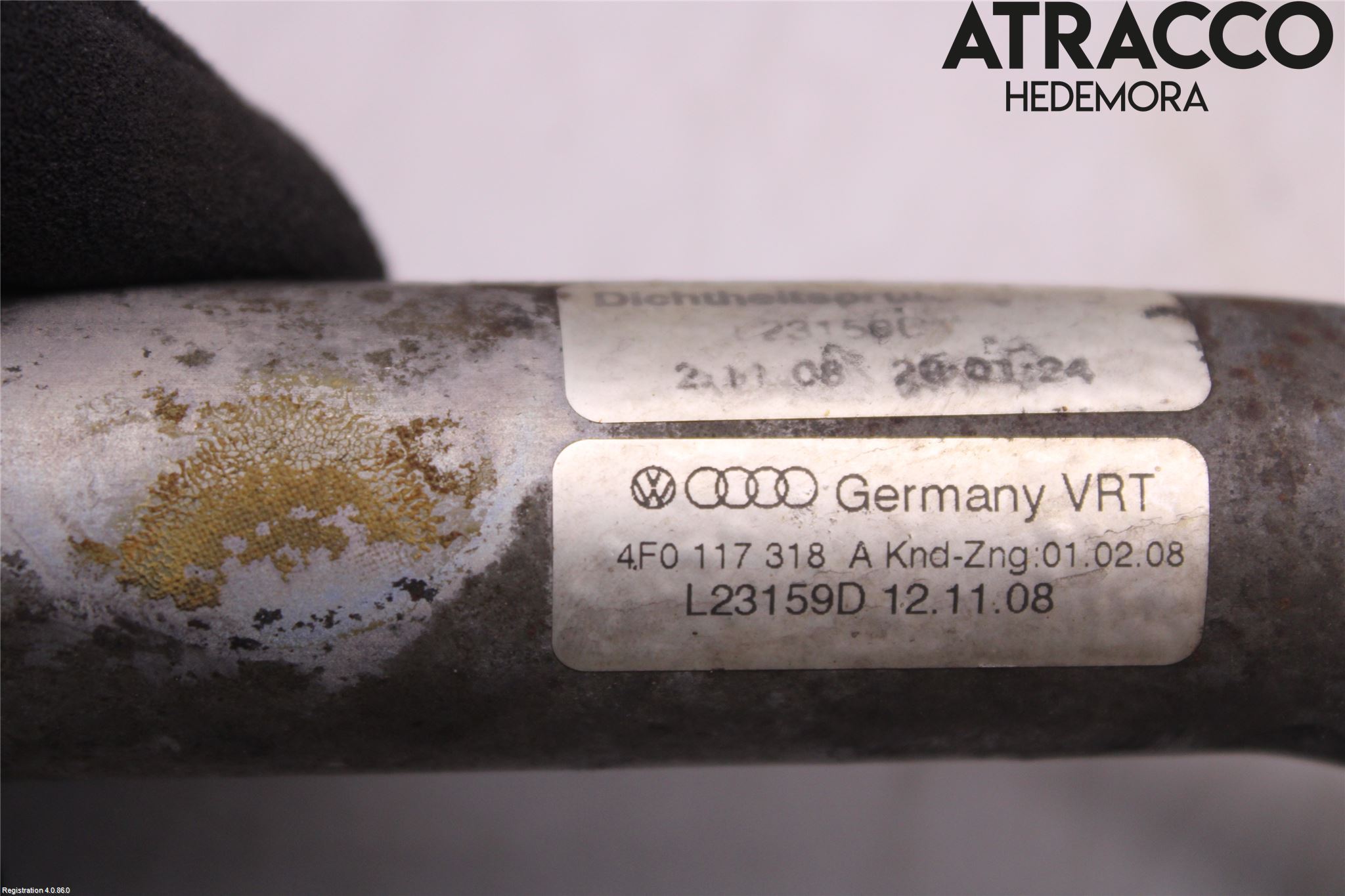 Audi A6/S6     05-11 Motor Oljerør - Slange