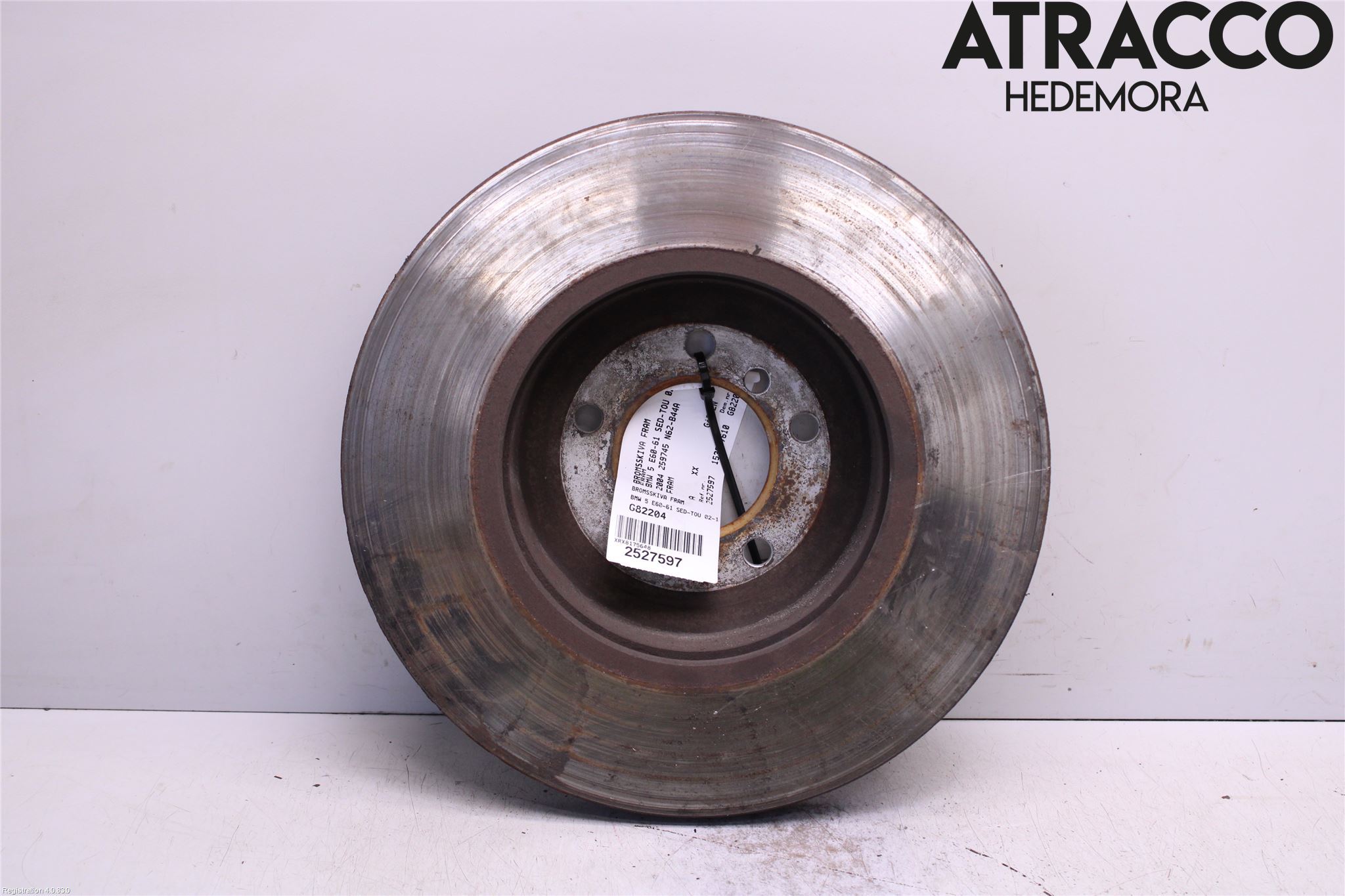 BMW 5 E60/61 Sed/Tou 02-10 Bremseskive Foran