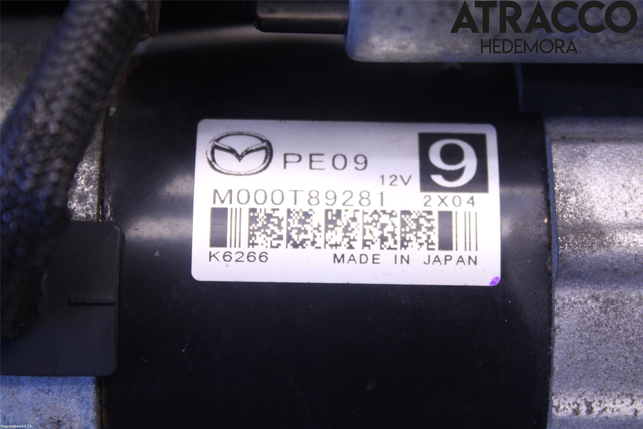 Mazda 6 13- Startmotor