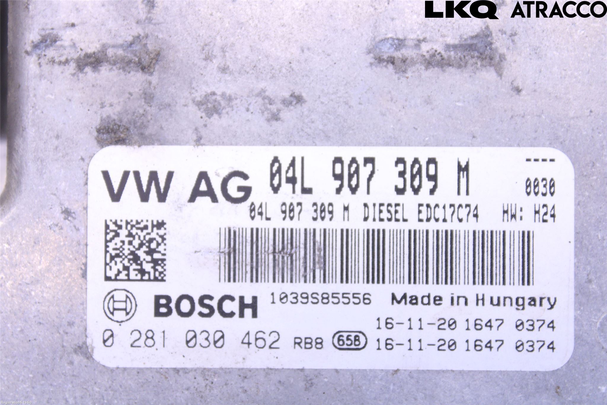 Volkswagen VW PASSAT 15-19 Styreenhet Dieselpumpe