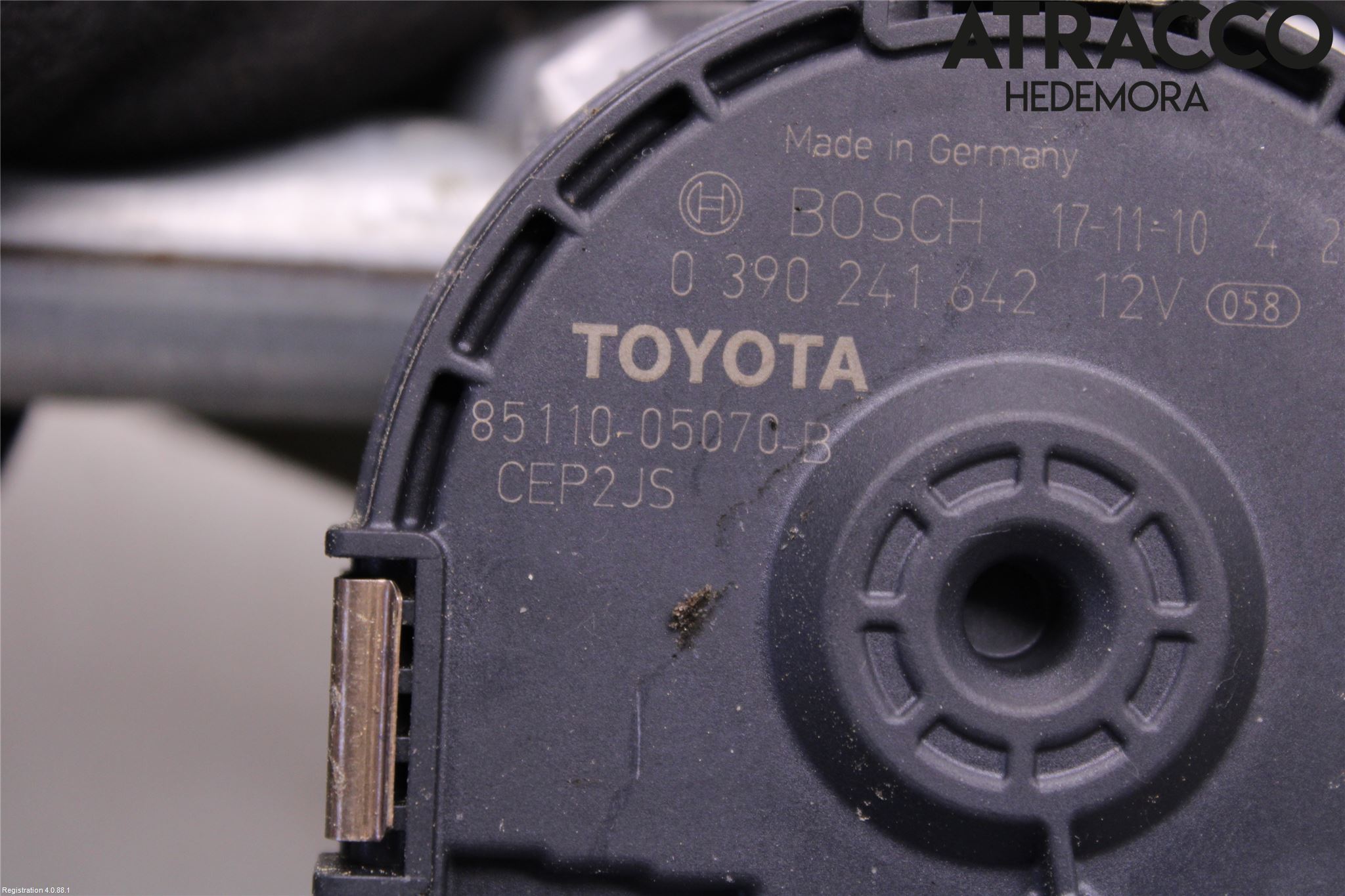 Toyota AVENSIS 16-18 Viskermotor Frontrute