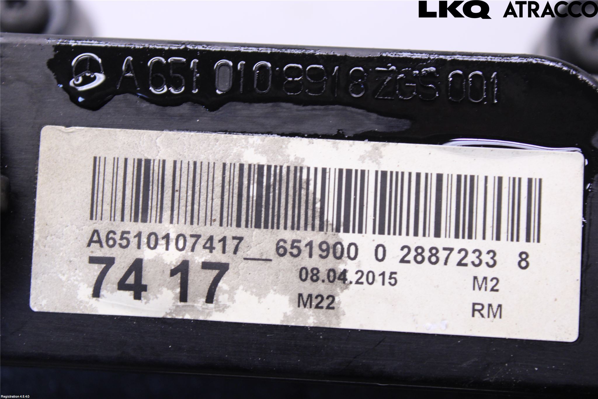 Mercedes-Benz MB E-KLASS (W212) 09-16 Toppdeksel