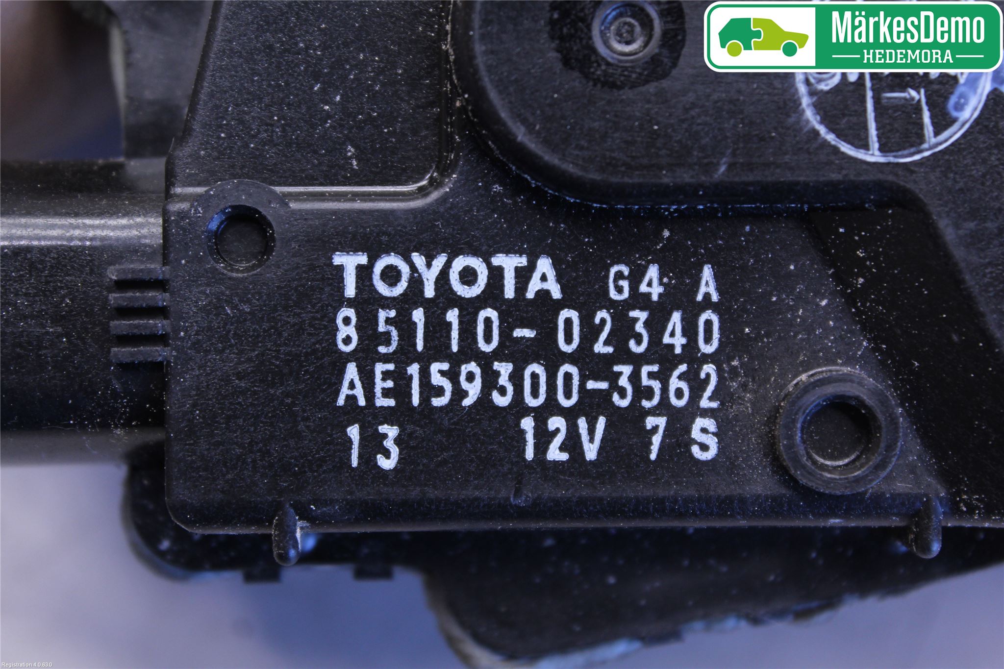 Toyota AURIS 13-19 Viskermotor Frontrute