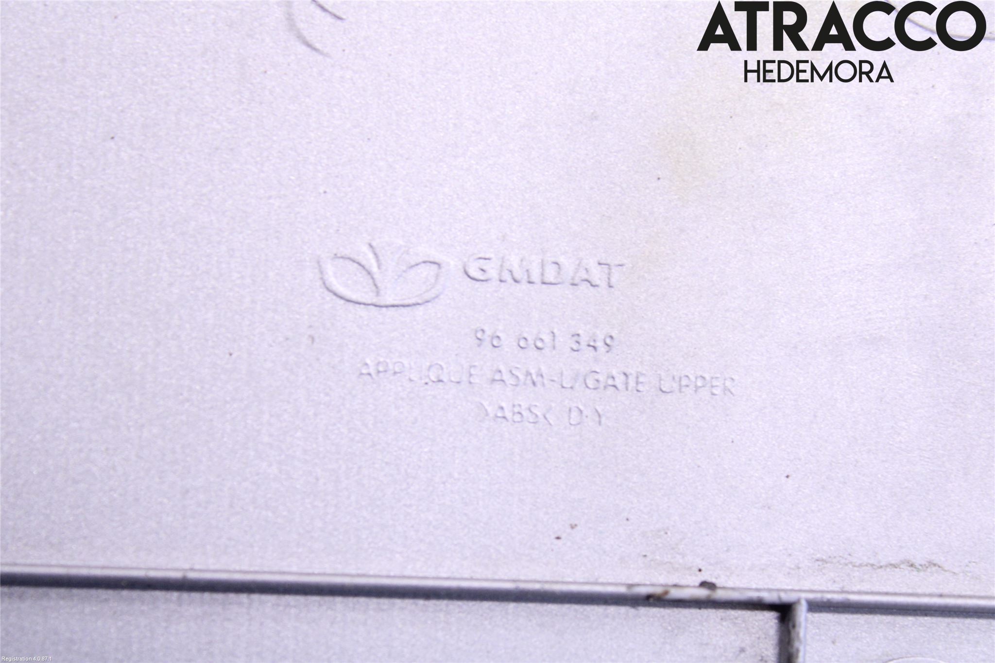 Opel ANTARA Spoiler Bakluke