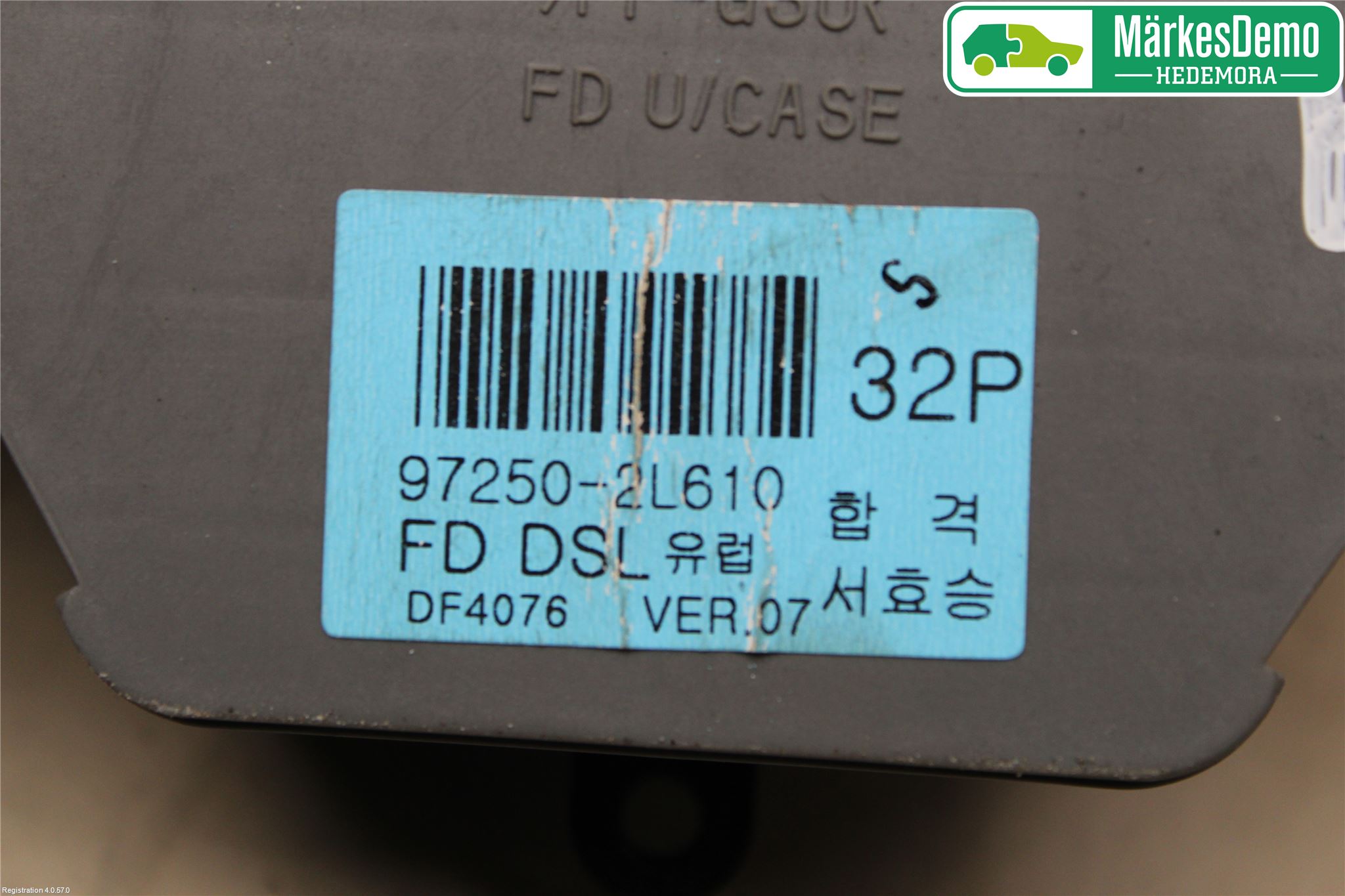 Hyundai i30 FD 07-12 Varme Ac Betjening-Display