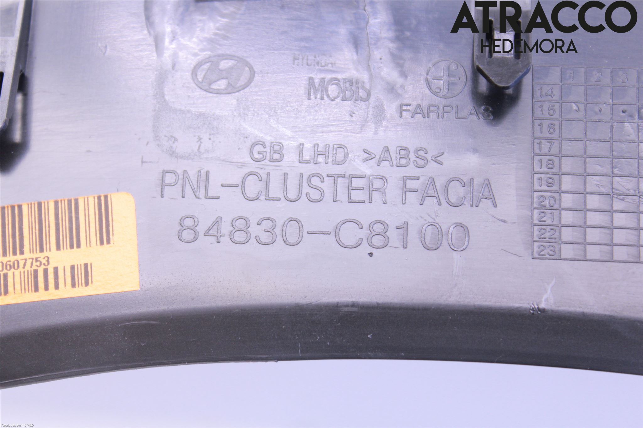 Hyundai i20 GB 15-20 Instrument Ramme