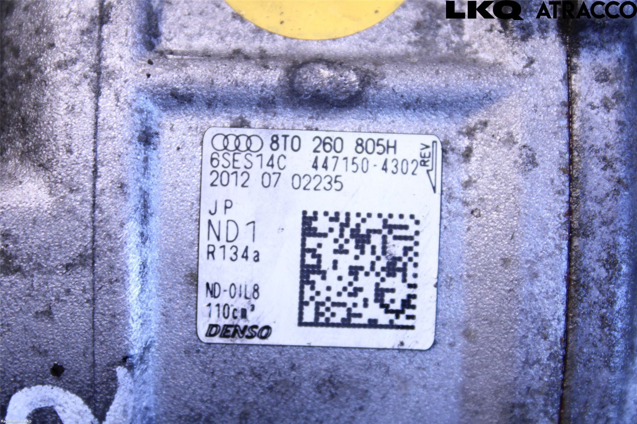 Audi A4 12-15 Varme Ac Kompressor