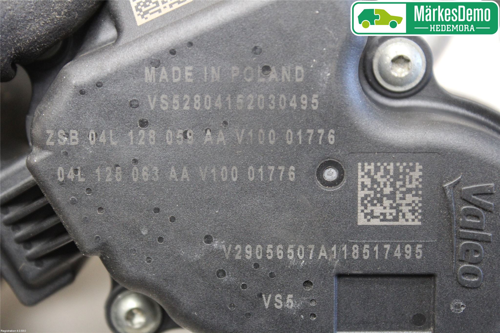 Volkswagen VW PASSAT 15-19 Inns Spjeldhus