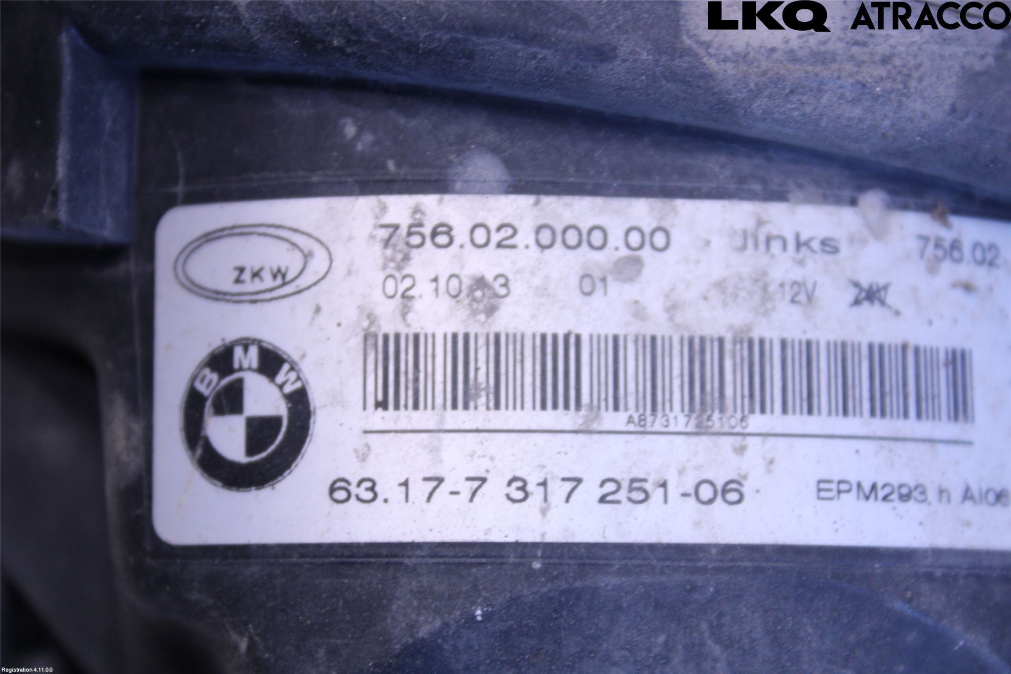 BMW X5 F15 13-18 Frontlykt-Kurve-Tåkelys