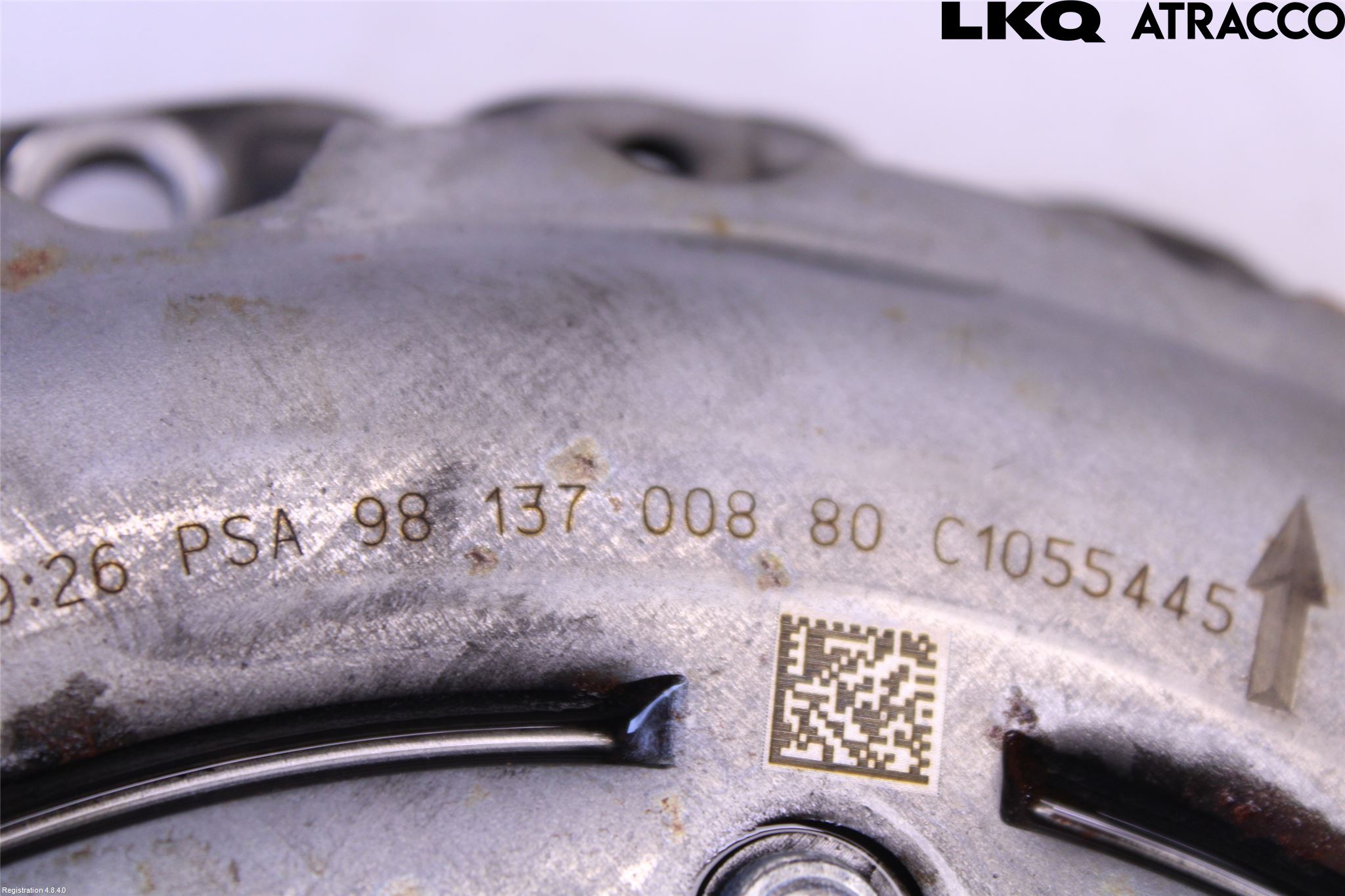Peugeot 308 14-21 Clutch Trykkplate