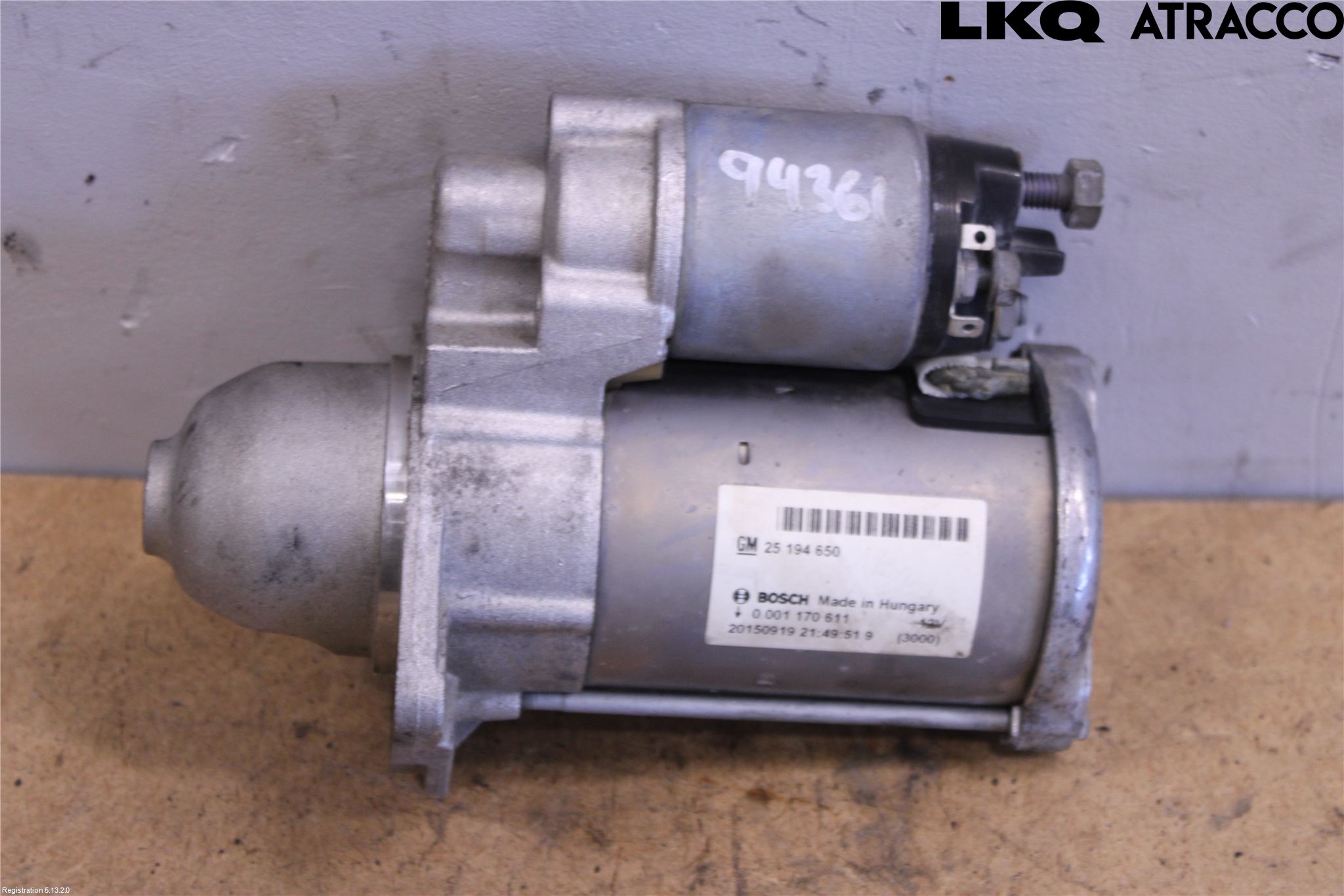 Opel MOKKA 13-20 Startmotor