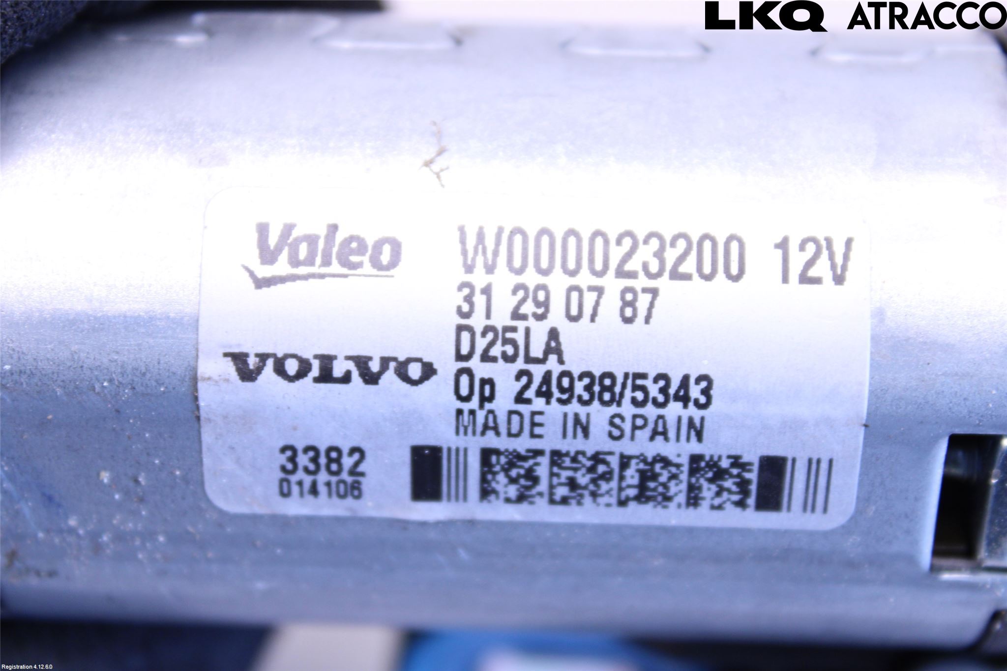 Volvo V70 08-13 Viskermotor Bakluke