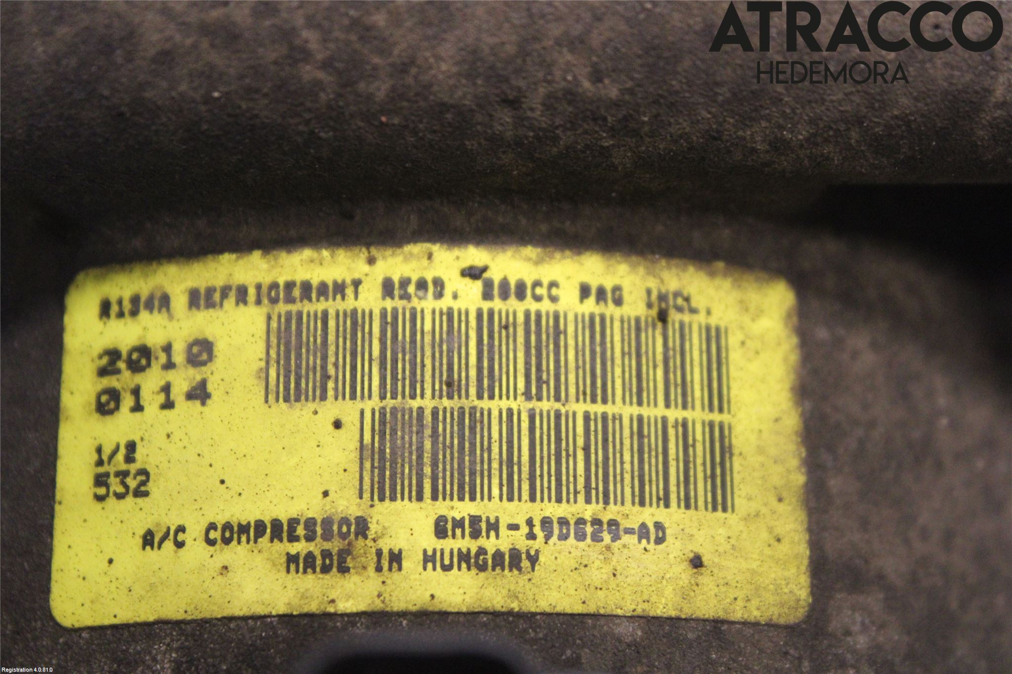 Ford FOCUS 08-11 Varme Ac Kompressor