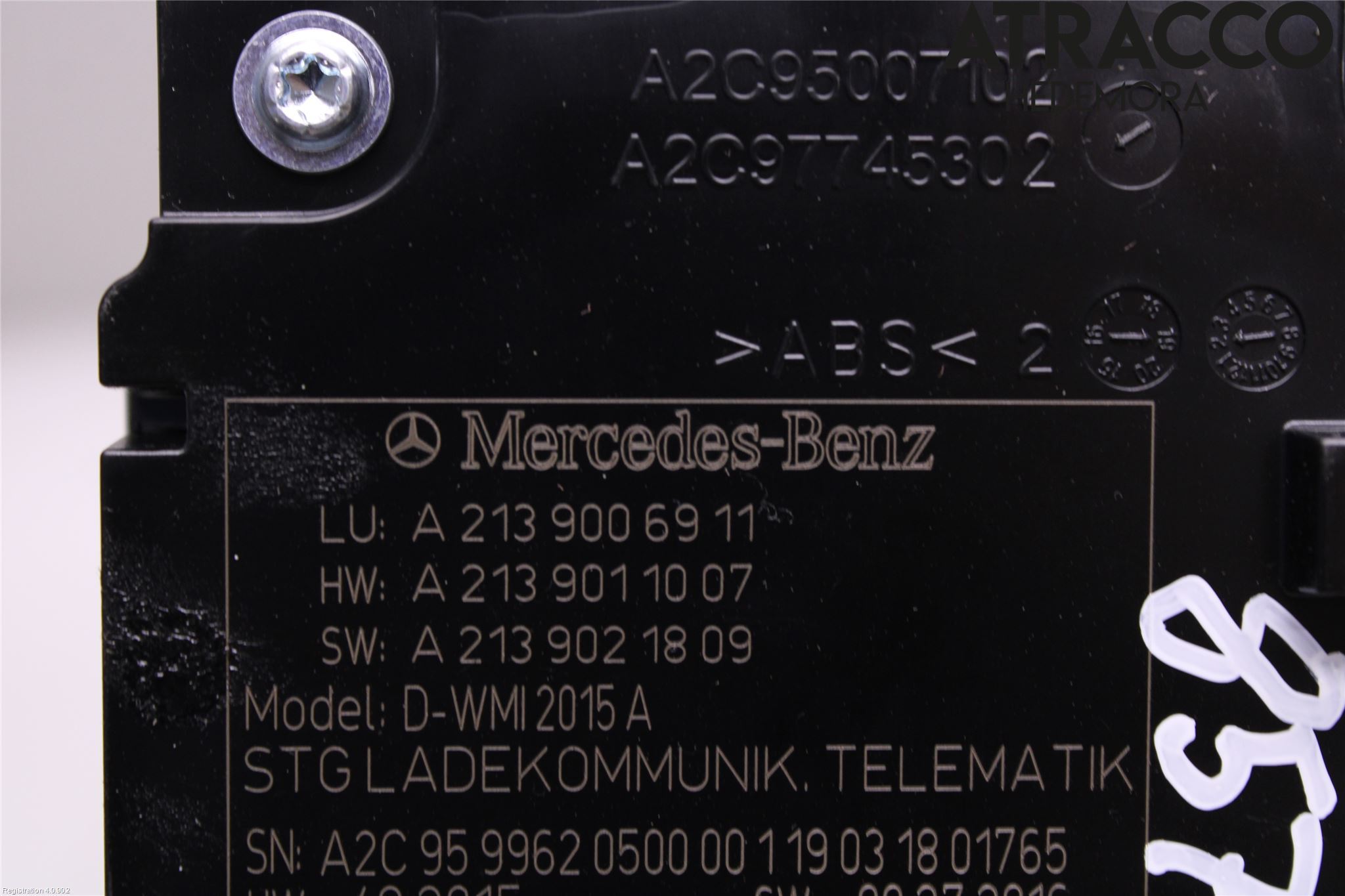 Mercedes-Benz MB E-KLASS (W213) 16-23 Styreenhet Øvrig