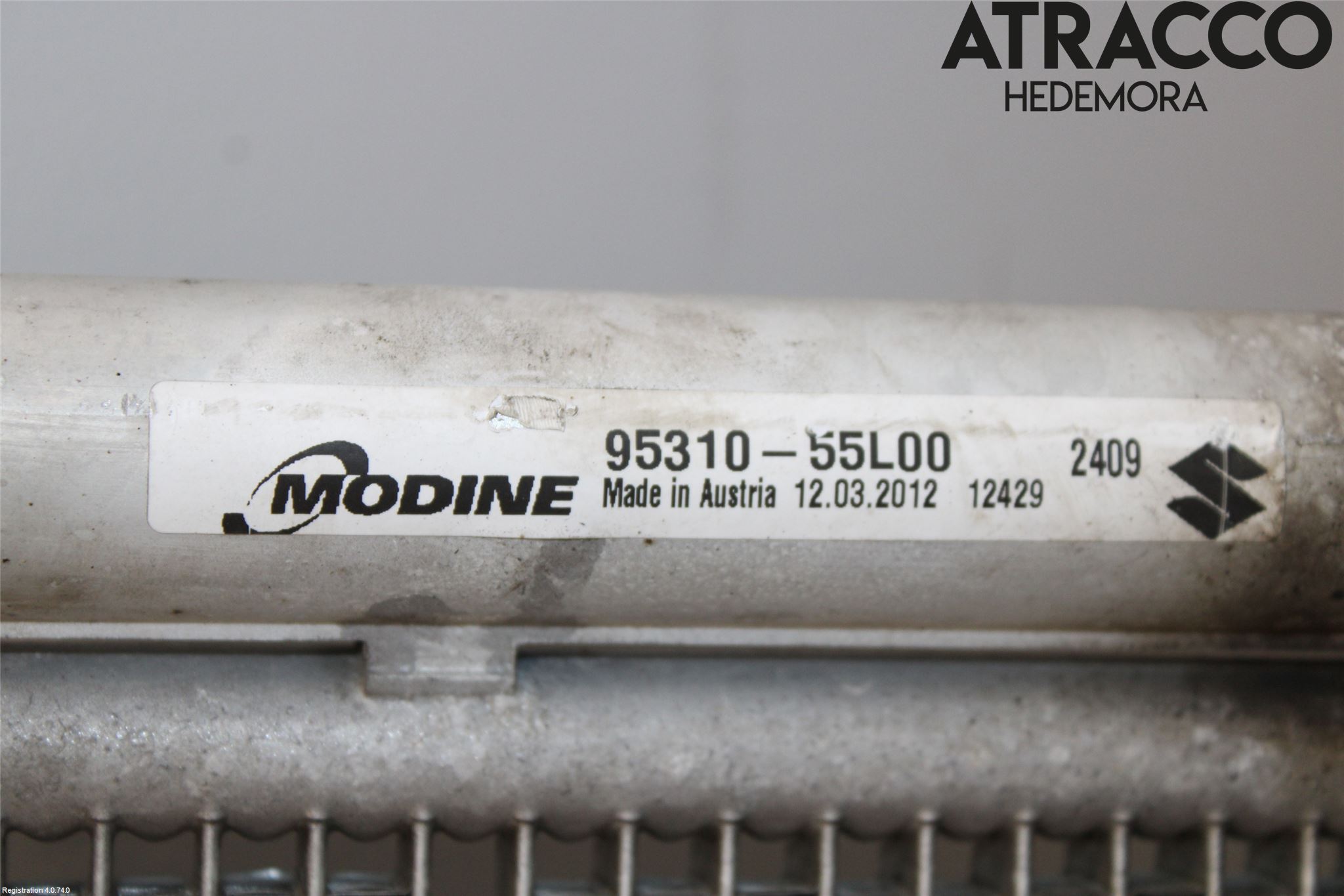 Suzuki SX4 10-13 Varme Ac Kondenser-Kjøler