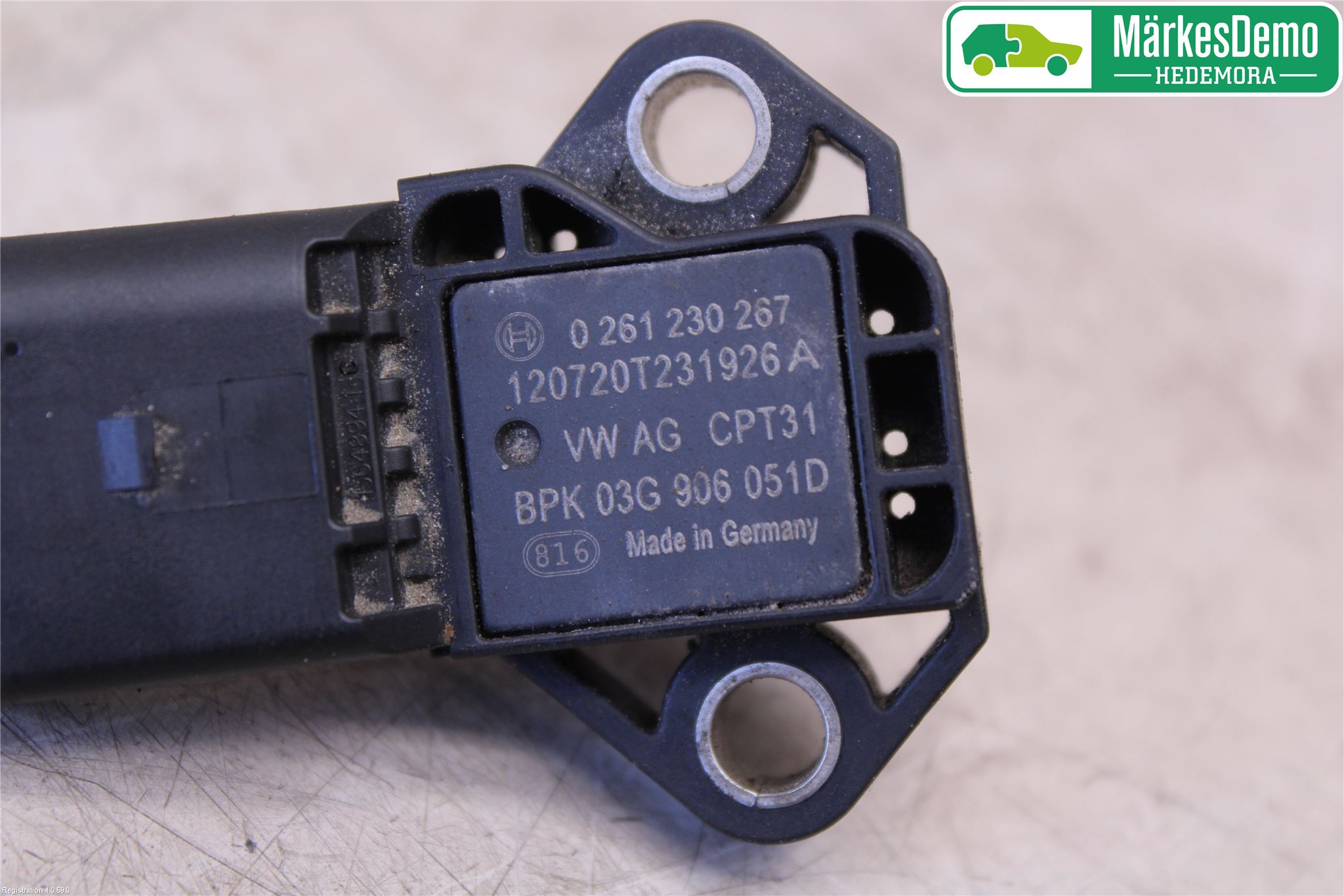 Skoda FABIA 07-14 Inns Map - Trykkføler