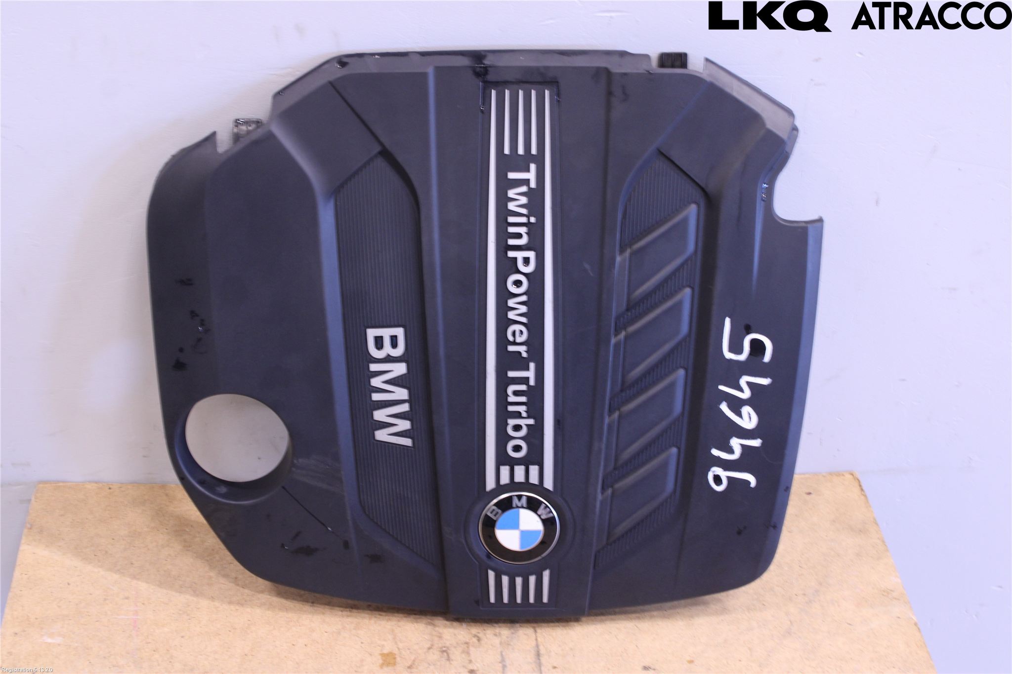 BMW 1 F20/F21 11-19 Motor Deksel Over Motor