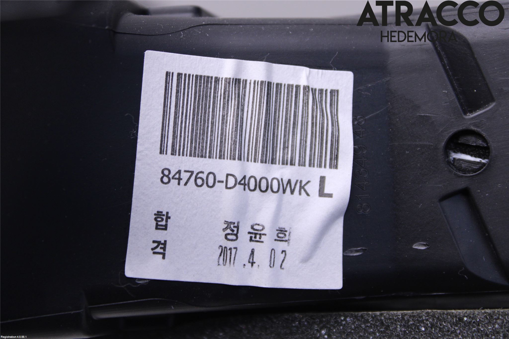 Kia OPTIMA 16-20 Dashbord Kanal - Dyse