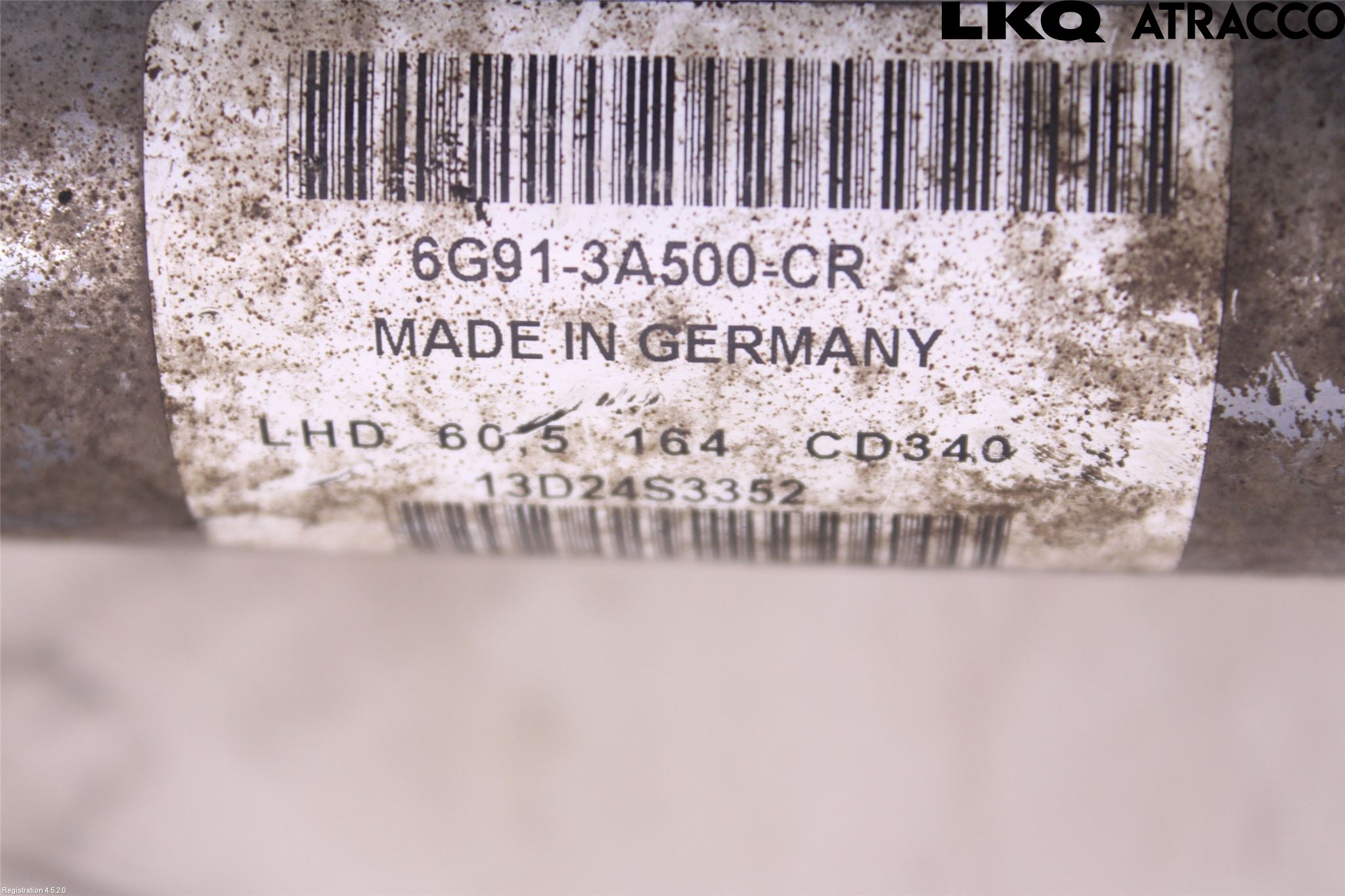 Ford GALAXY 06-15 Servo Snekke - Tannstang
