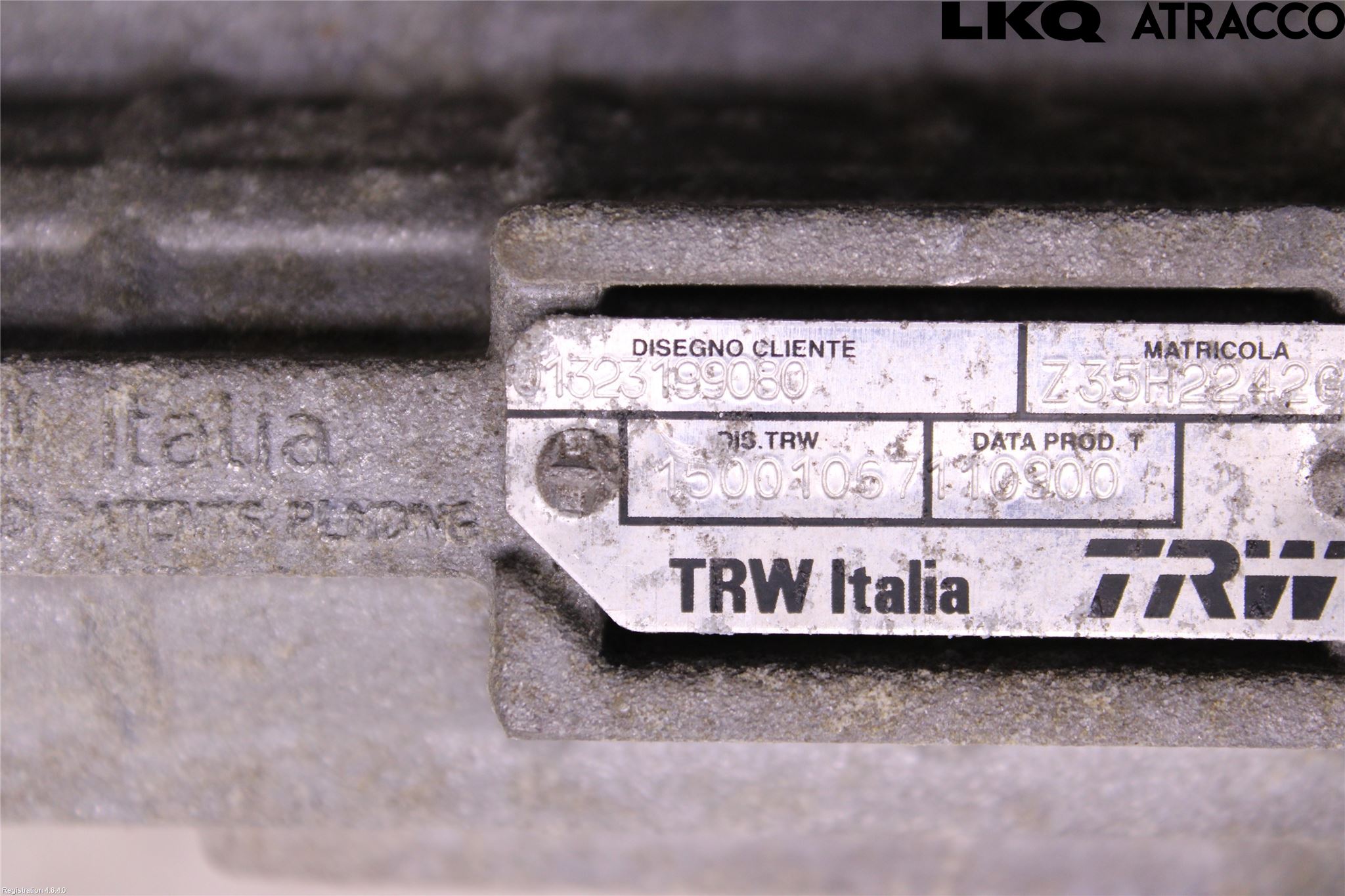 Fiat DUCATO 94-02 Servo Snekke - Tannstang