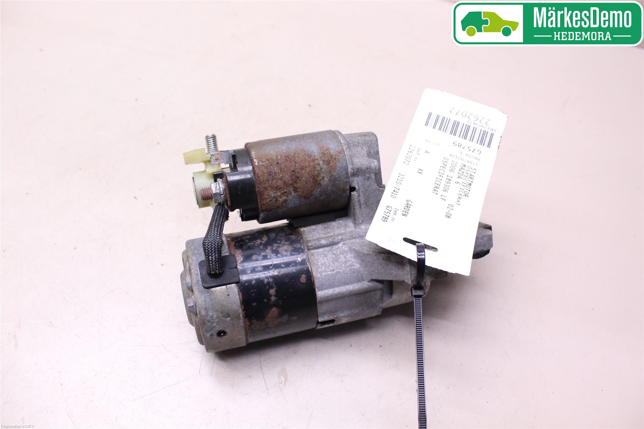 Mazda 6 02-08 Startmotor