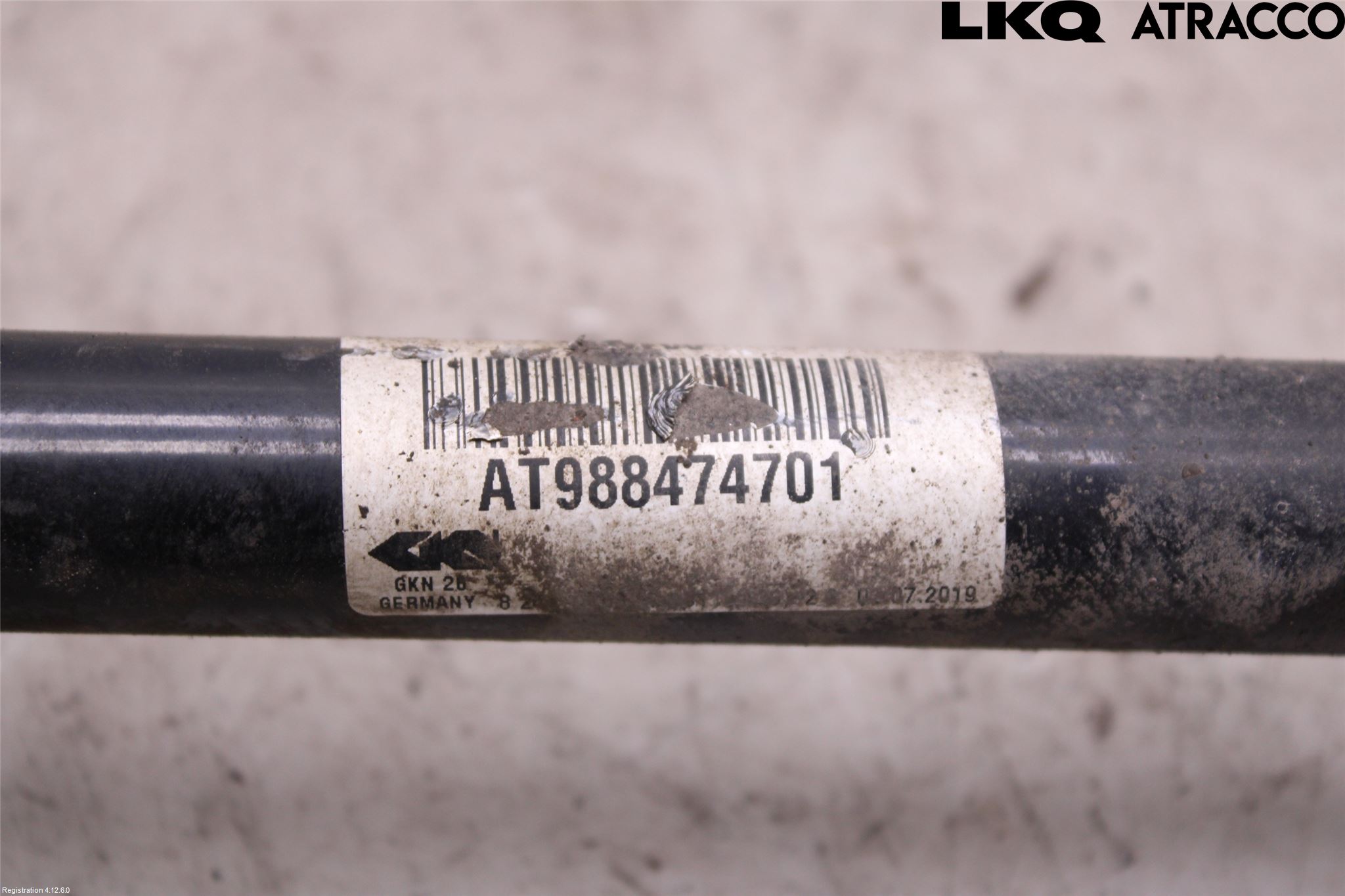 BMW 5 G30/G31/F90 17-23 Drivaksel Foran Kompl Venstre
