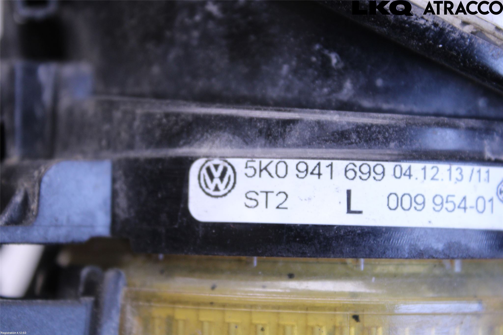 Volkswagen VW TIGUAN 07-16 Frontlykt-Kurve-Tåkelys