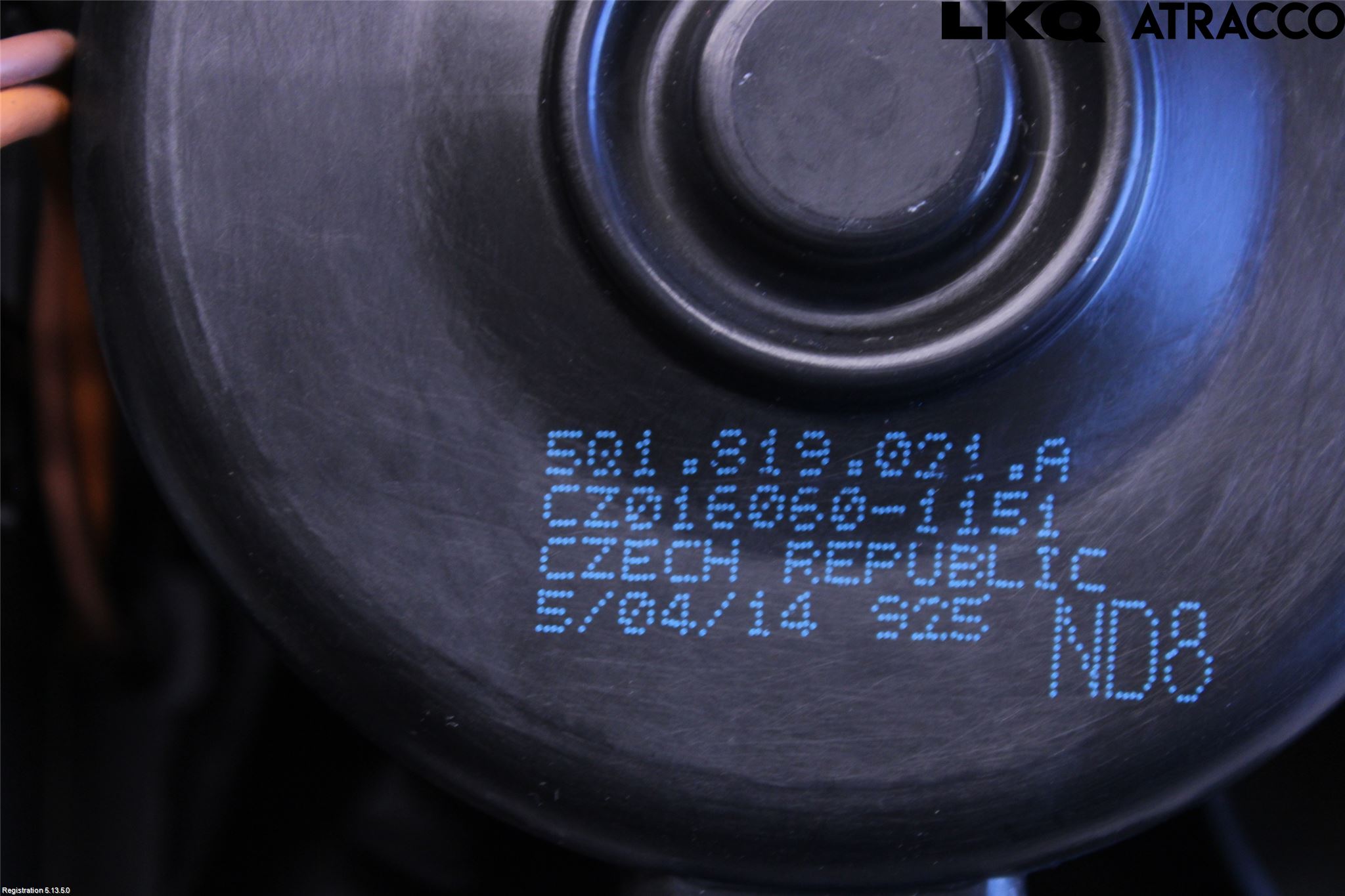 Volkswagen VW GOLF / E-GOLF VII 13-20 Varme Ac Varmeapparatvifte
