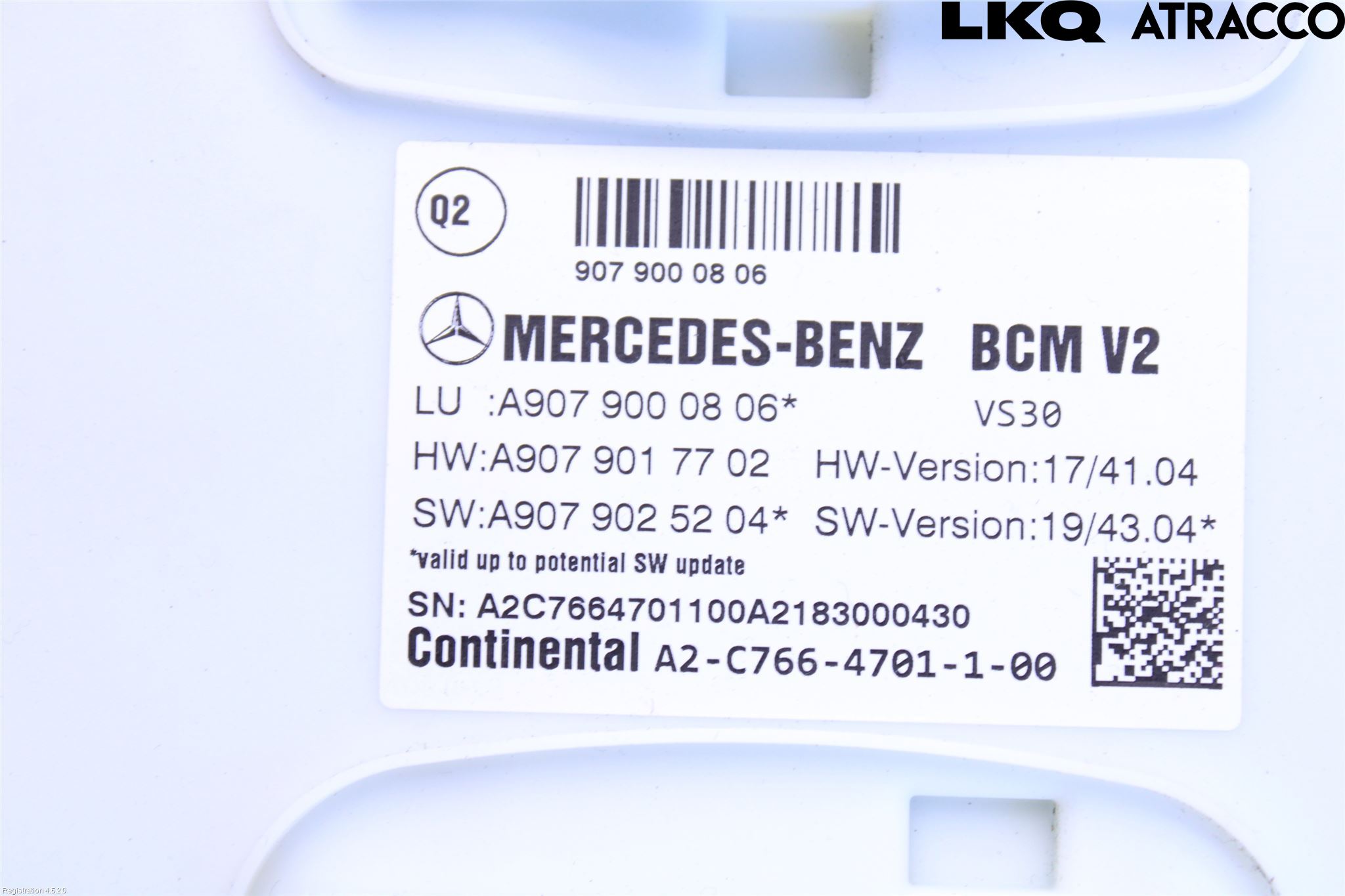 Mercedes-Benz MB SPRINTER (W907/W910) 19- Styreenhet Klima