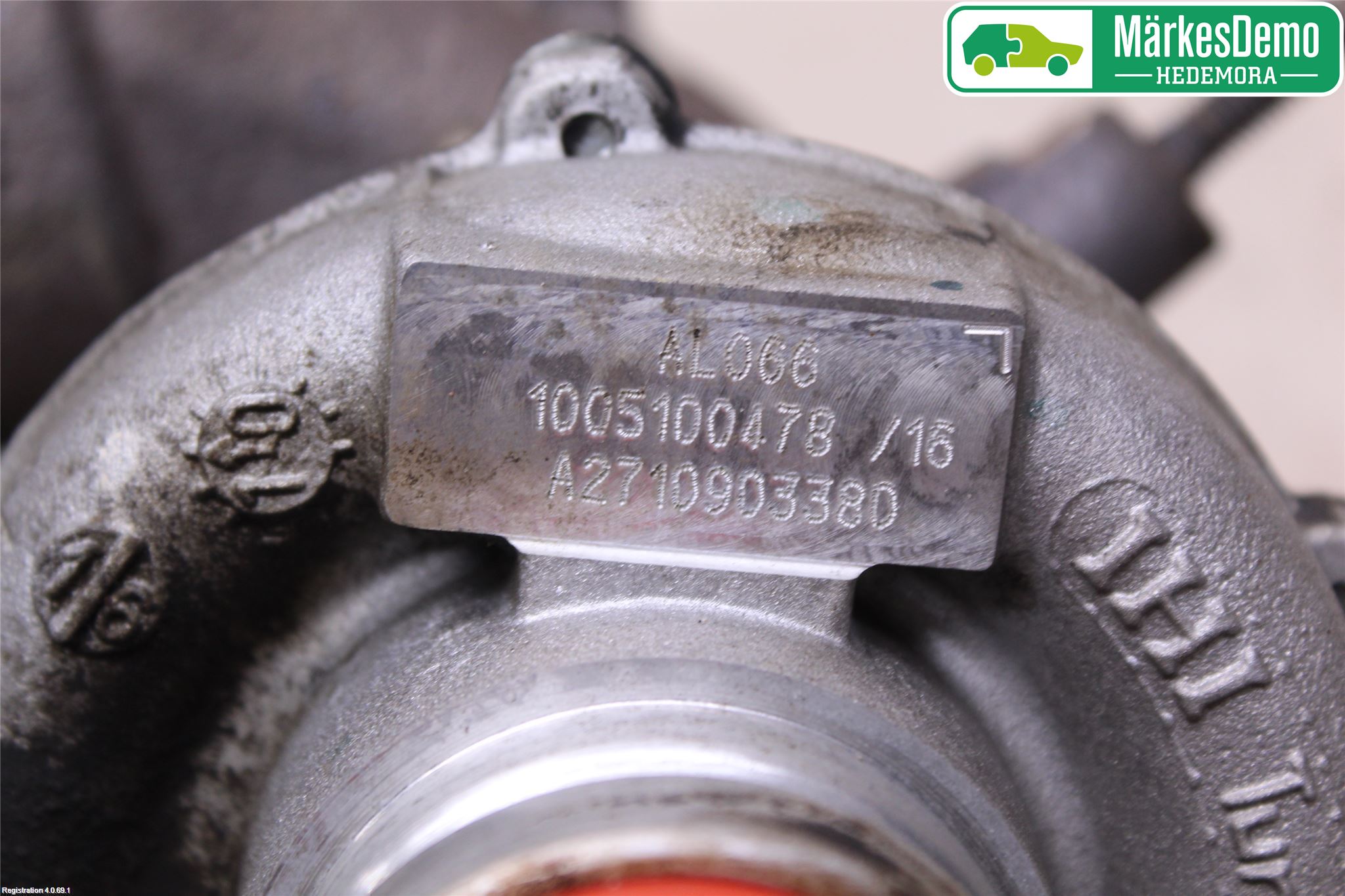 Mercedes-Benz MB C-KLASS (W204) 07-15 Turboaggregat