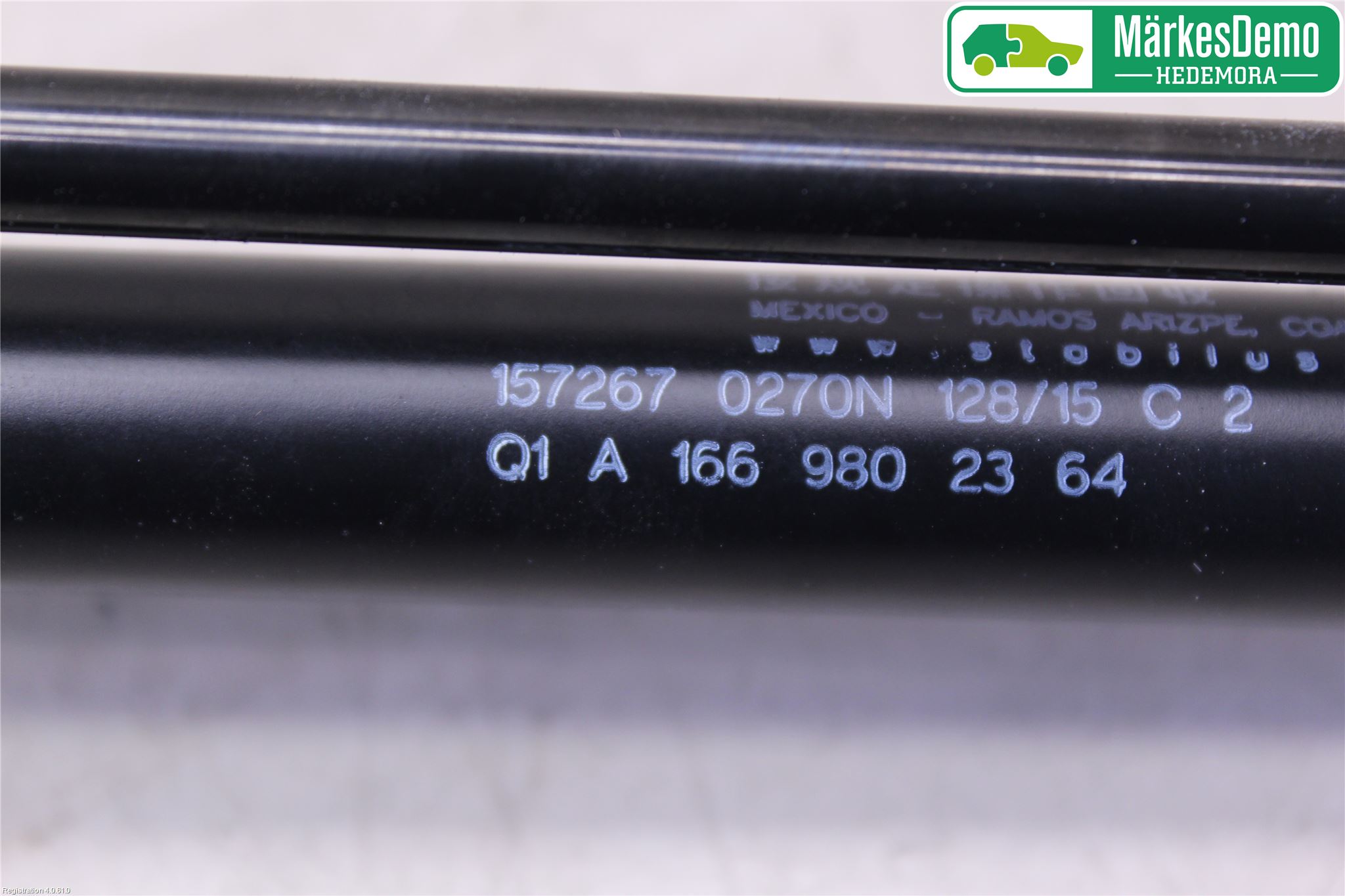 Mercedes-Benz MB ML/GLE-KLASS (W166) 12-18 Panser Demper-Gassfjær