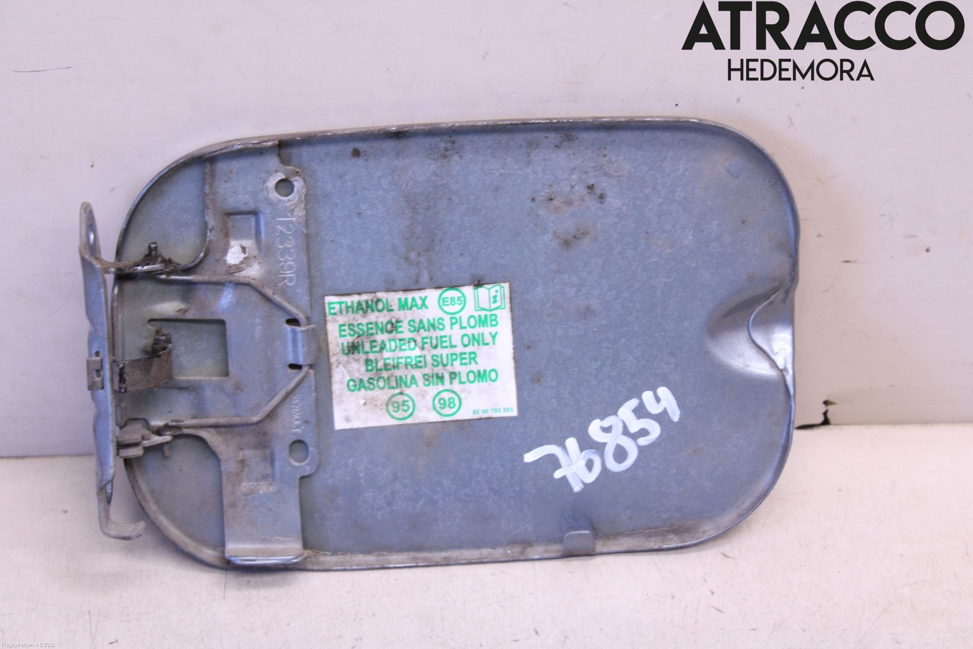 Dacia SANDERO 09-13 Drivstoff Tankluke