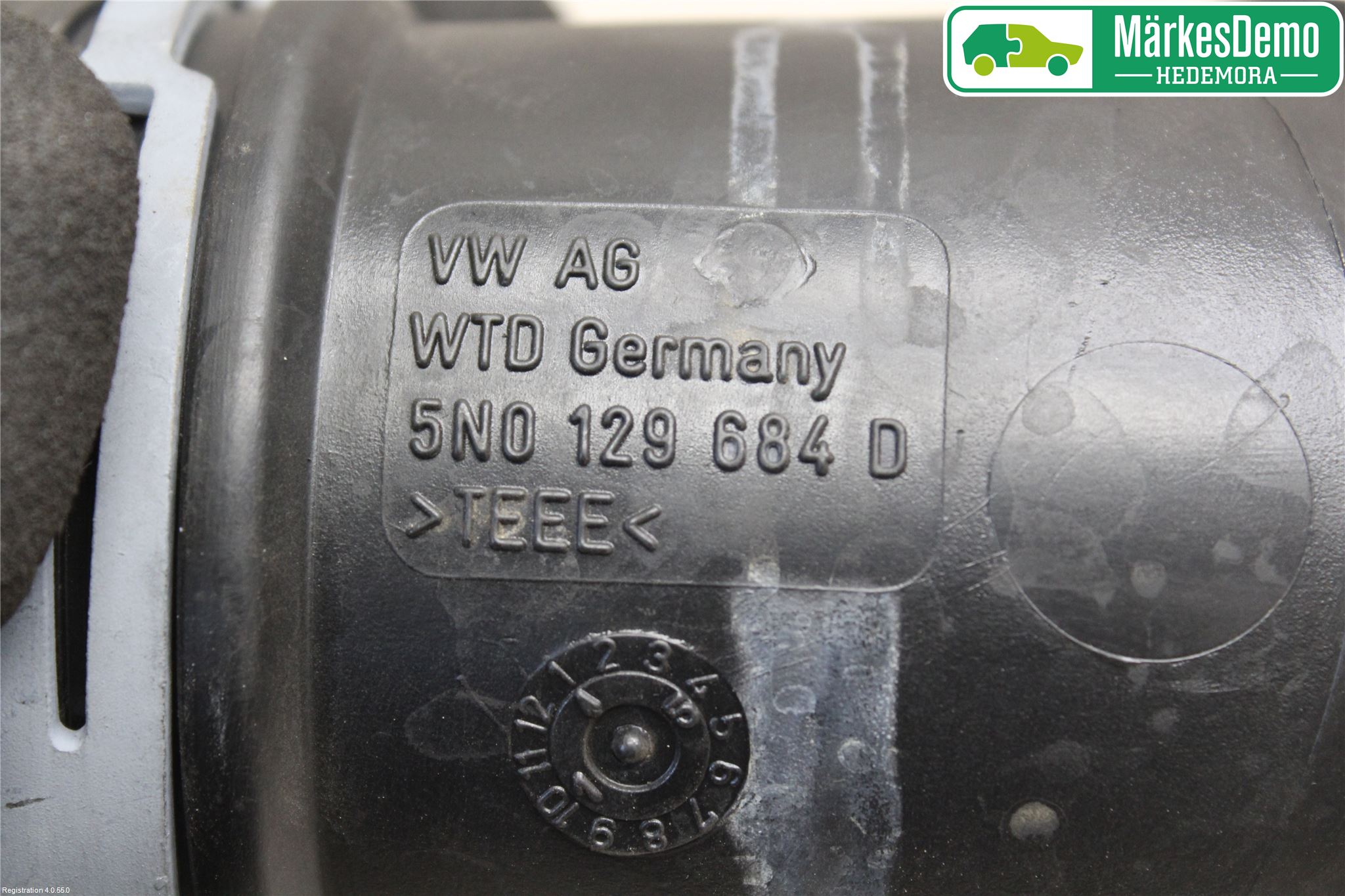 Volkswagen VW TIGUAN 07-16 Inns Gummibelg - Slange
