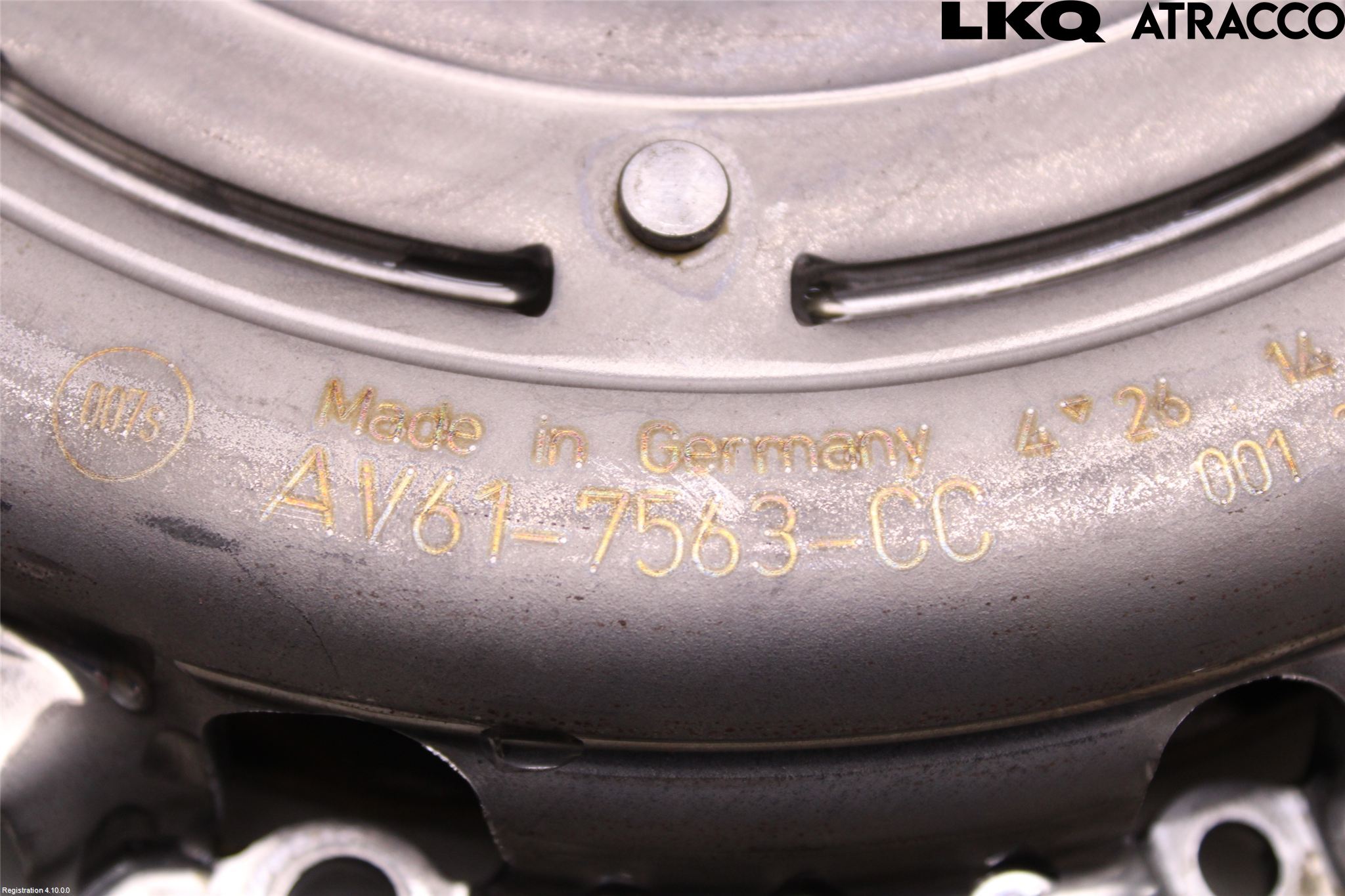 Volvo V40 12-19 Clutch Trykkplate
