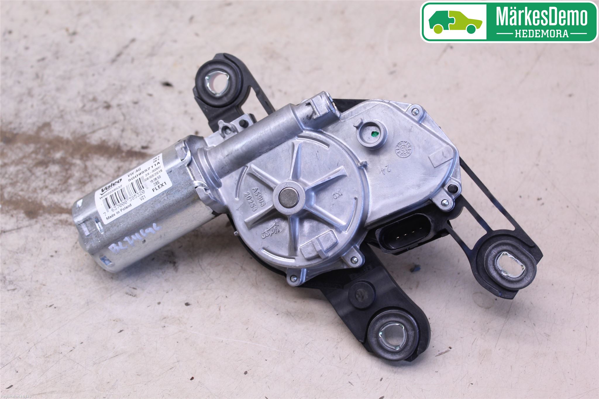 Volkswagen VW GOLF / E-GOLF VII 13-20 Viskermotor Bakluke