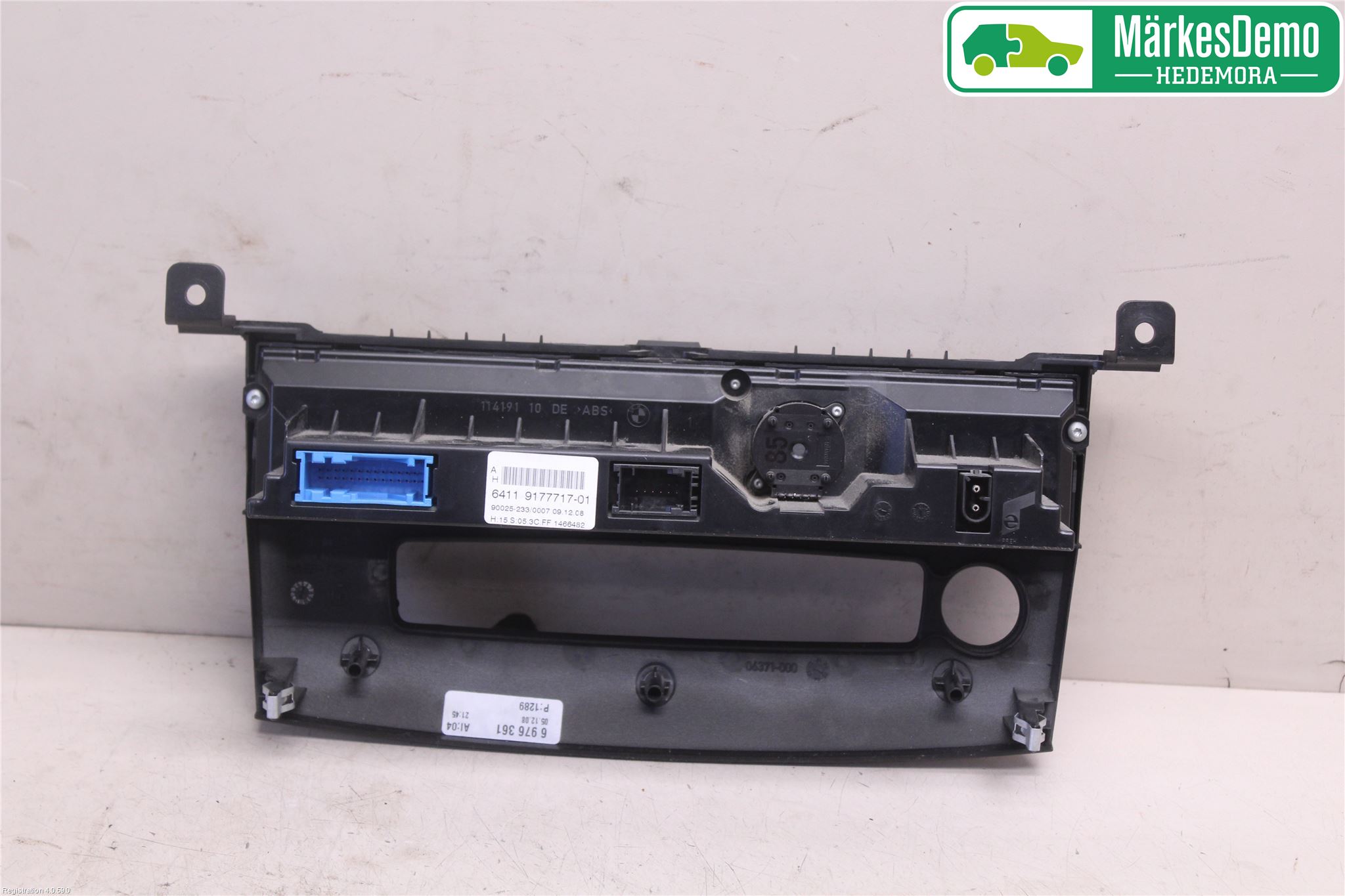 BMW 5 E60/61 Sed/Tou 02-10 Varme Ac Betjening-Display