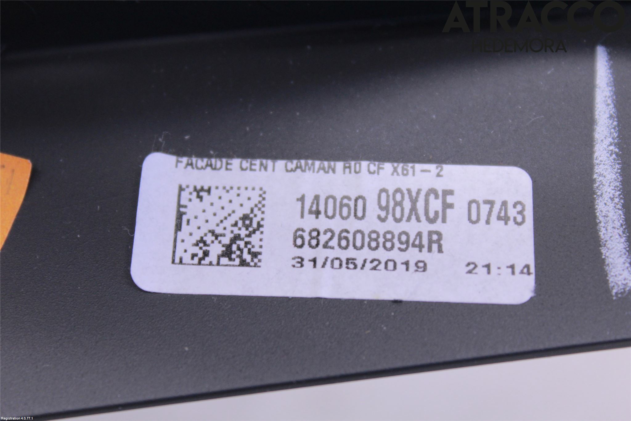 Renault KANGOO II 15-21 Instrument Ramme